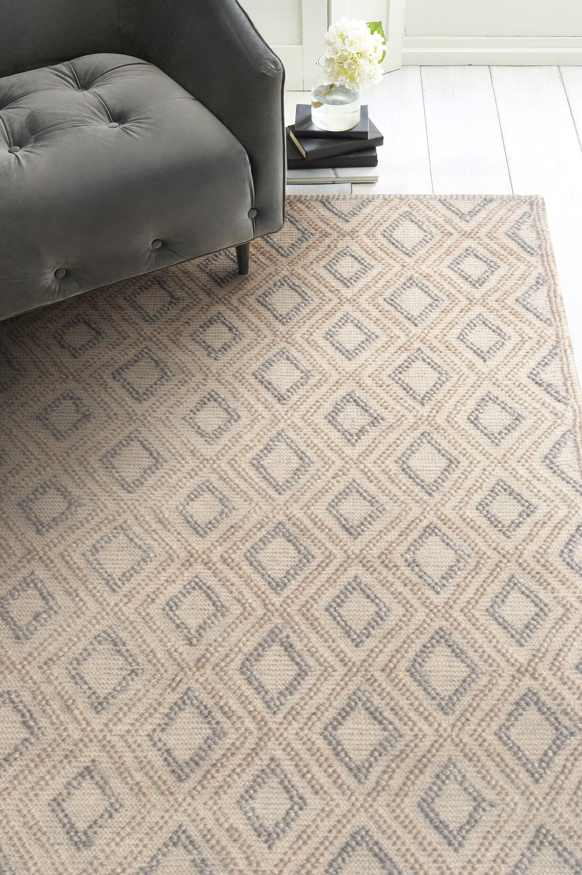 Everyday Woven EVE77226X9 6 x 9 (ft) Polyester Multi Rectangular Indoor Geometric Farmhouse/Cottage Area rug