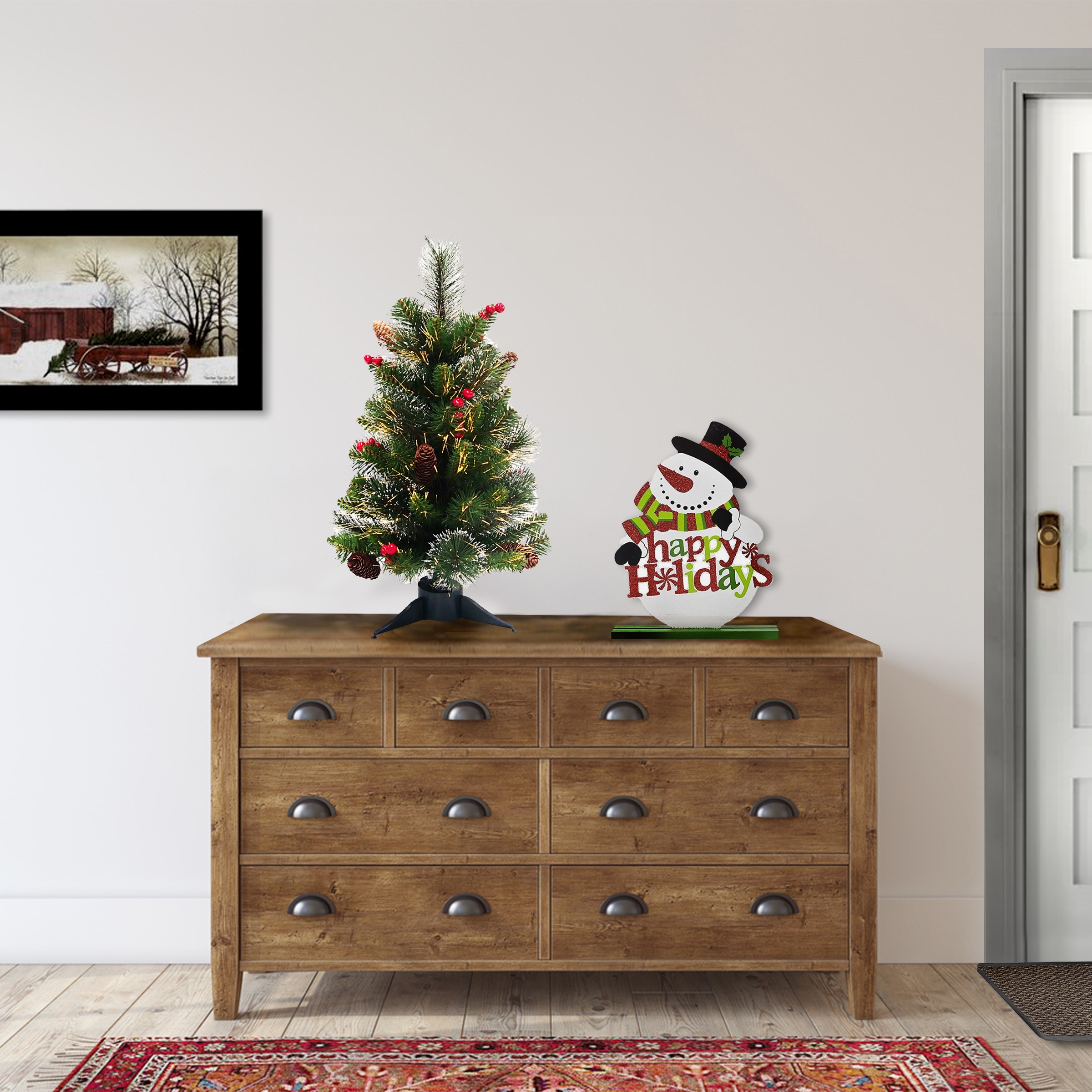National Tree Company SZCW7-127-24-B Artificial-Christmas-Trees - View #4
