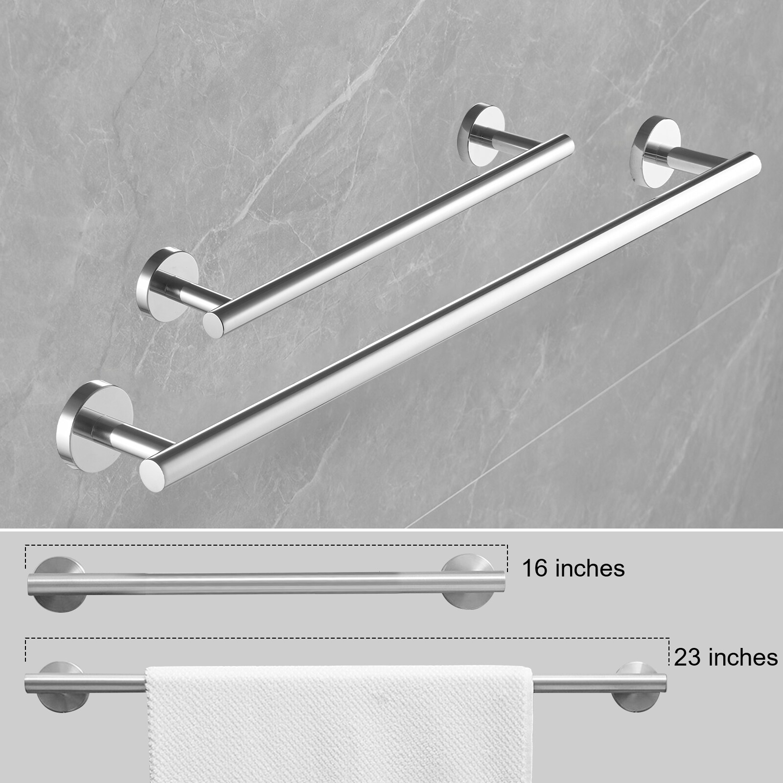 BWE A-91020-6-C Decorative-Bath-Hardware-Kits - View #3