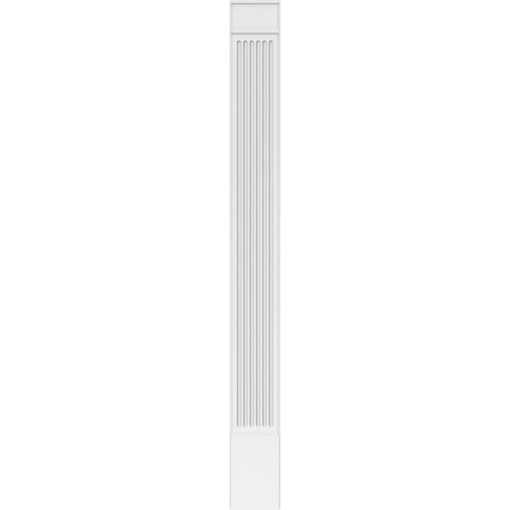 Ekena Millwork PILP12X120FL02-2 Entry-Door-Casing-Accents - View #3