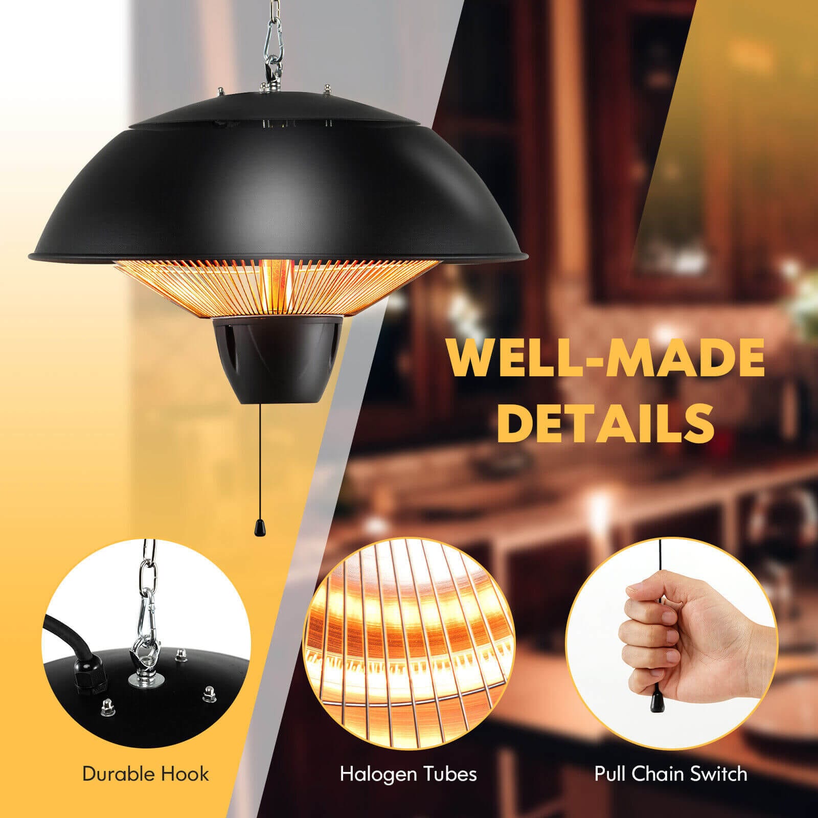 SUGIFT LW018SUGHY1379 Outdoor-Electric-Patio-Heaters - View #6