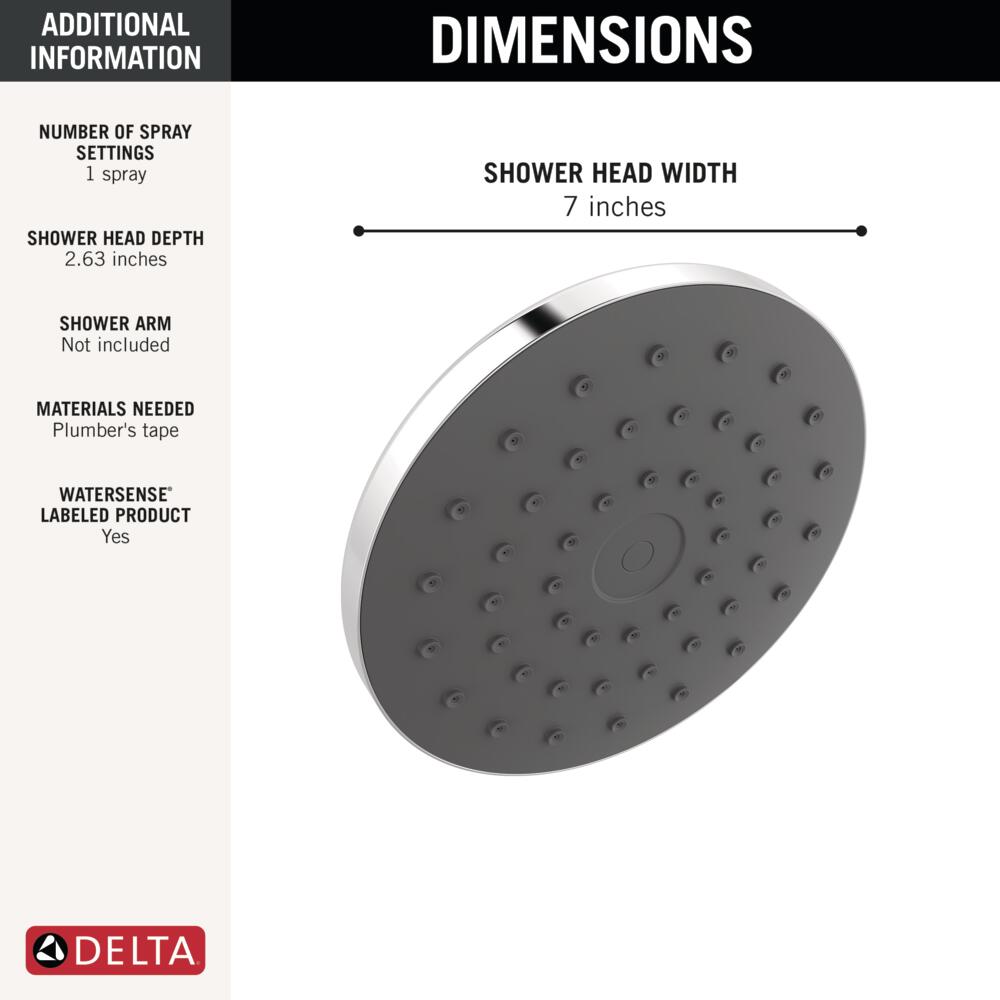 Delta 75103 Fixed-Showerhead - View #4
