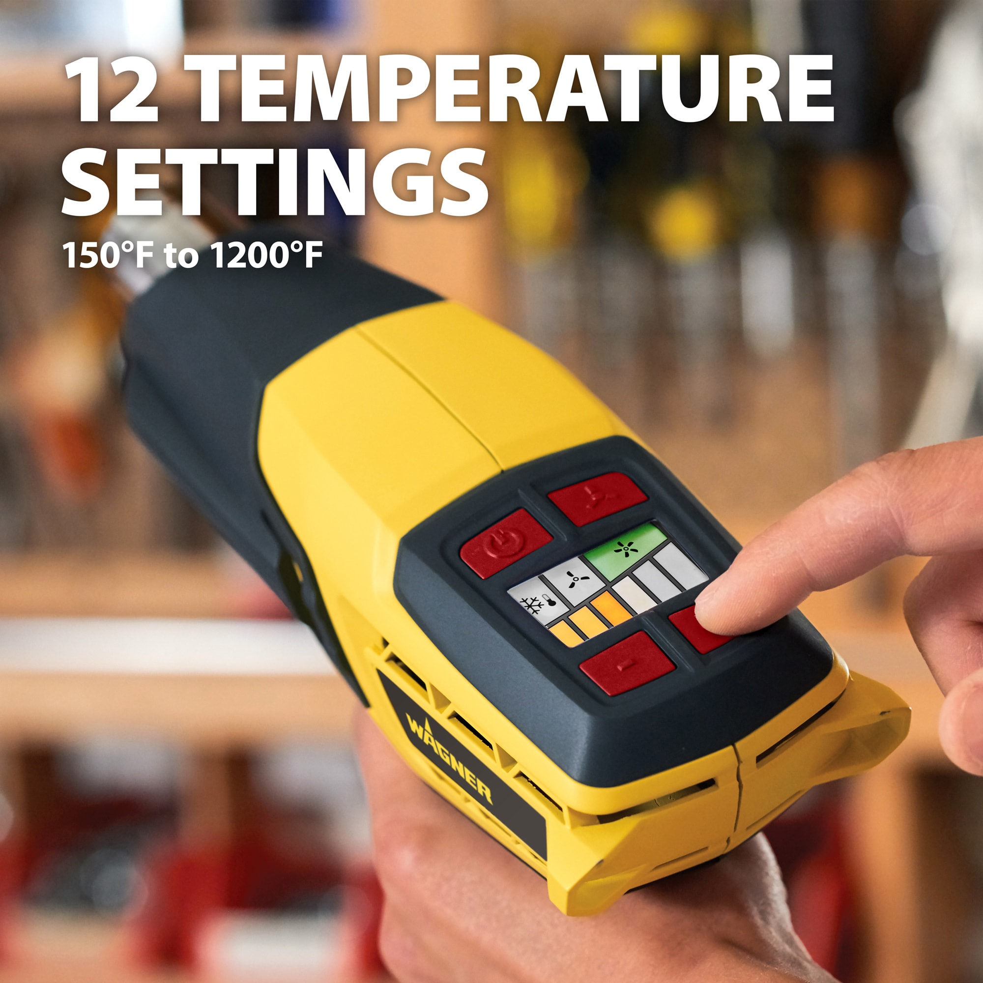 Fleming Supply Dual Temperature Heat Gun-BTU Heat Gun | 756452BAZ