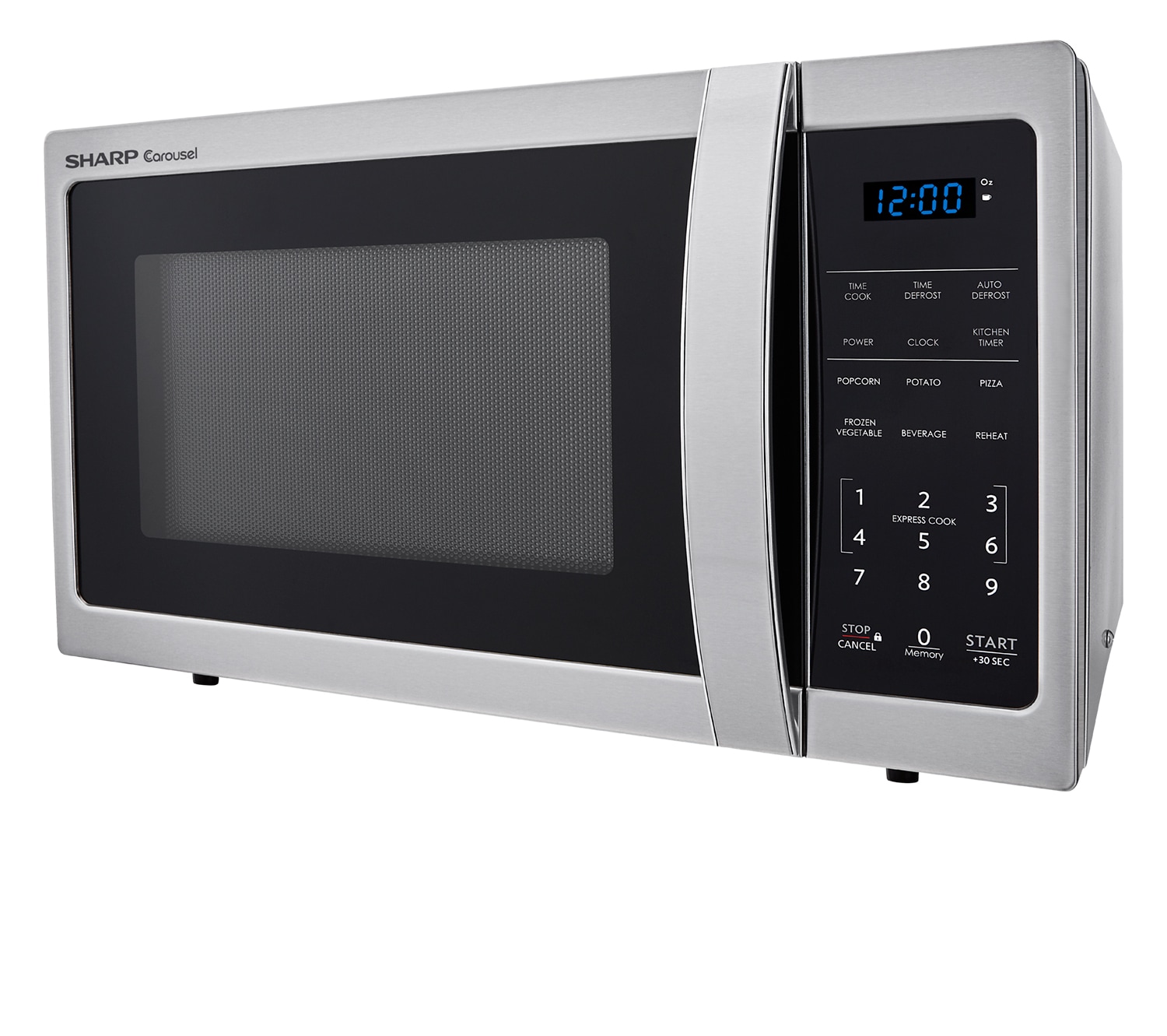 Capacity Portable Microwave Oven is Suitable for Cars Trucks Homes /  Offices US Plug Gray gray