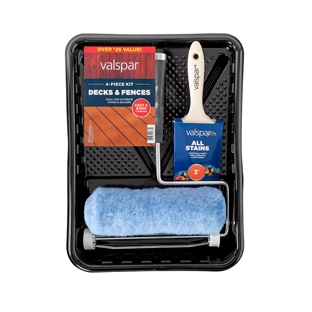 Valspar 8-Piece Microfiber Paint Roller Kit in the Paint