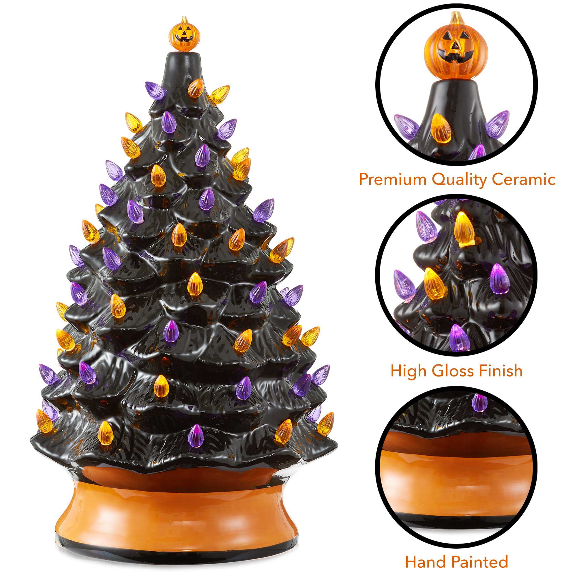 Casafield SZN-TR-9247-BLK Artificial-Christmas-Trees - View #5