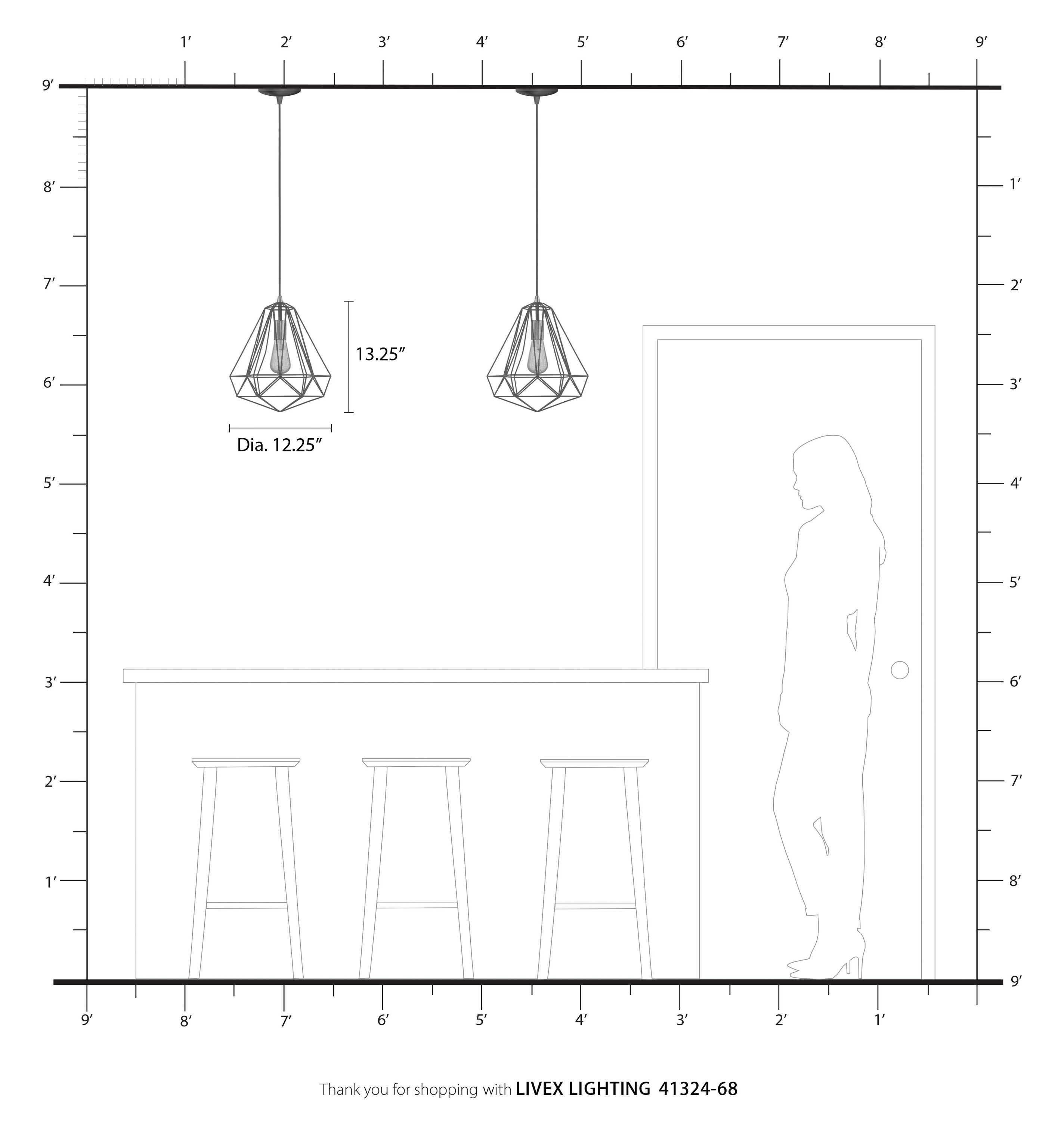 Livex Lighting 41324-68 Pendant-Lights - View #6