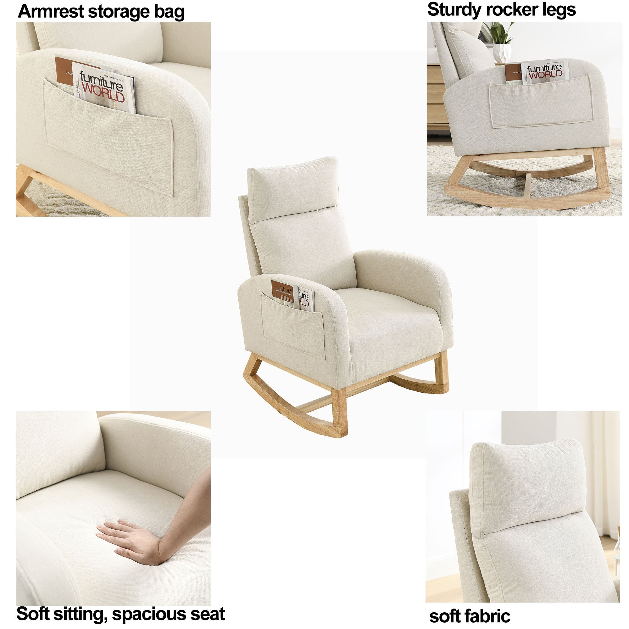 Portobello rocking chair online the range