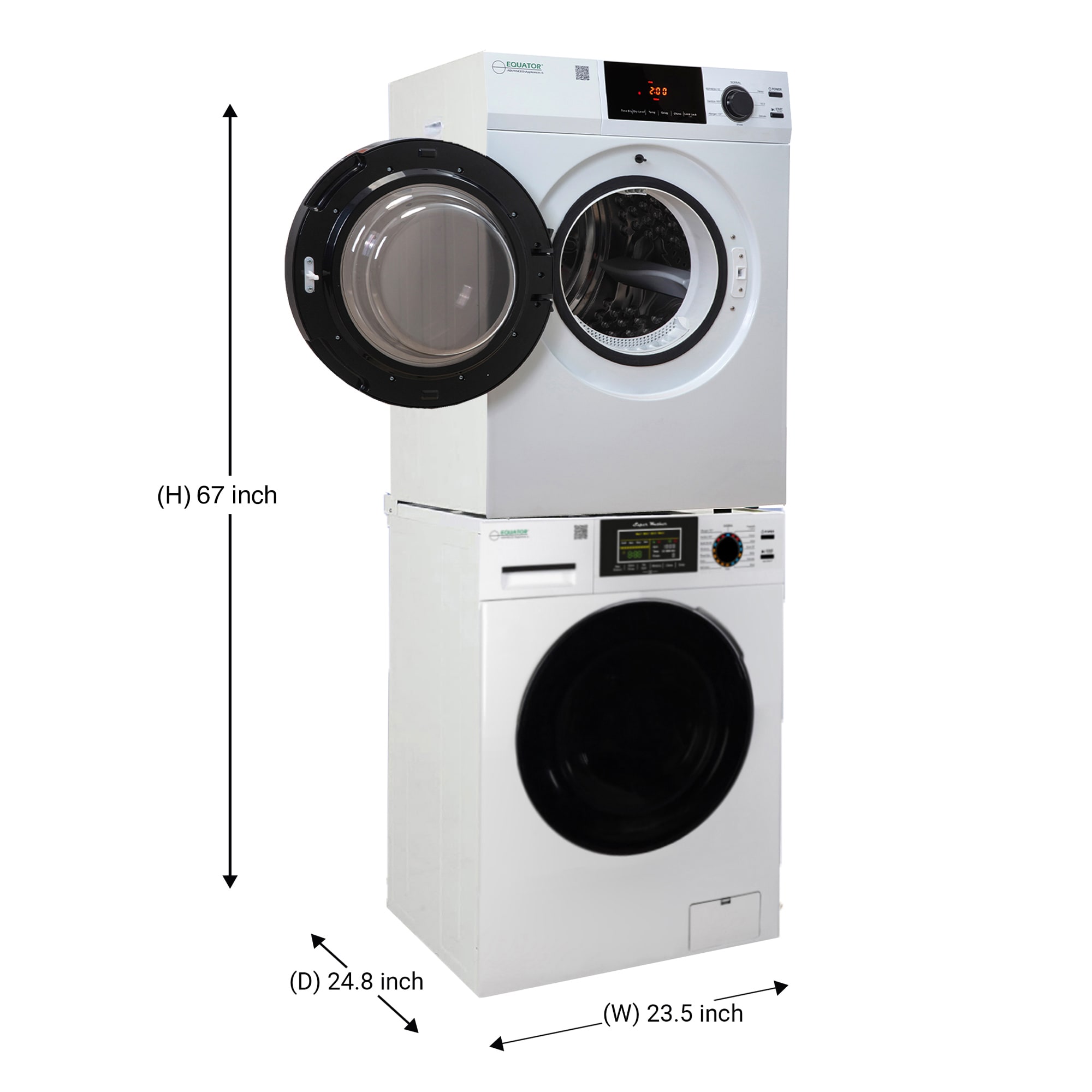 Equator Advanced Appliances EW 835 + ED 880 Combo-Washer-And-Dryer - View #20