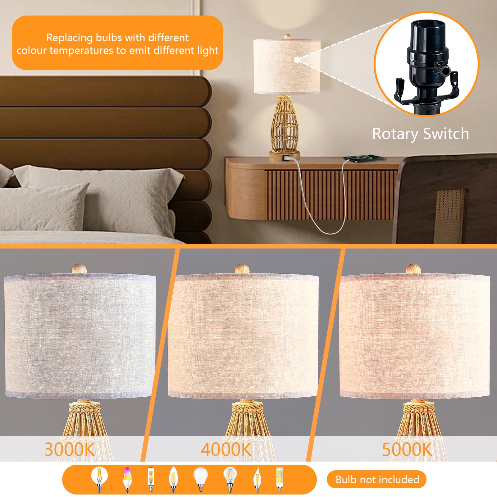 Maxax T247-WG Table-Lamps - View #7