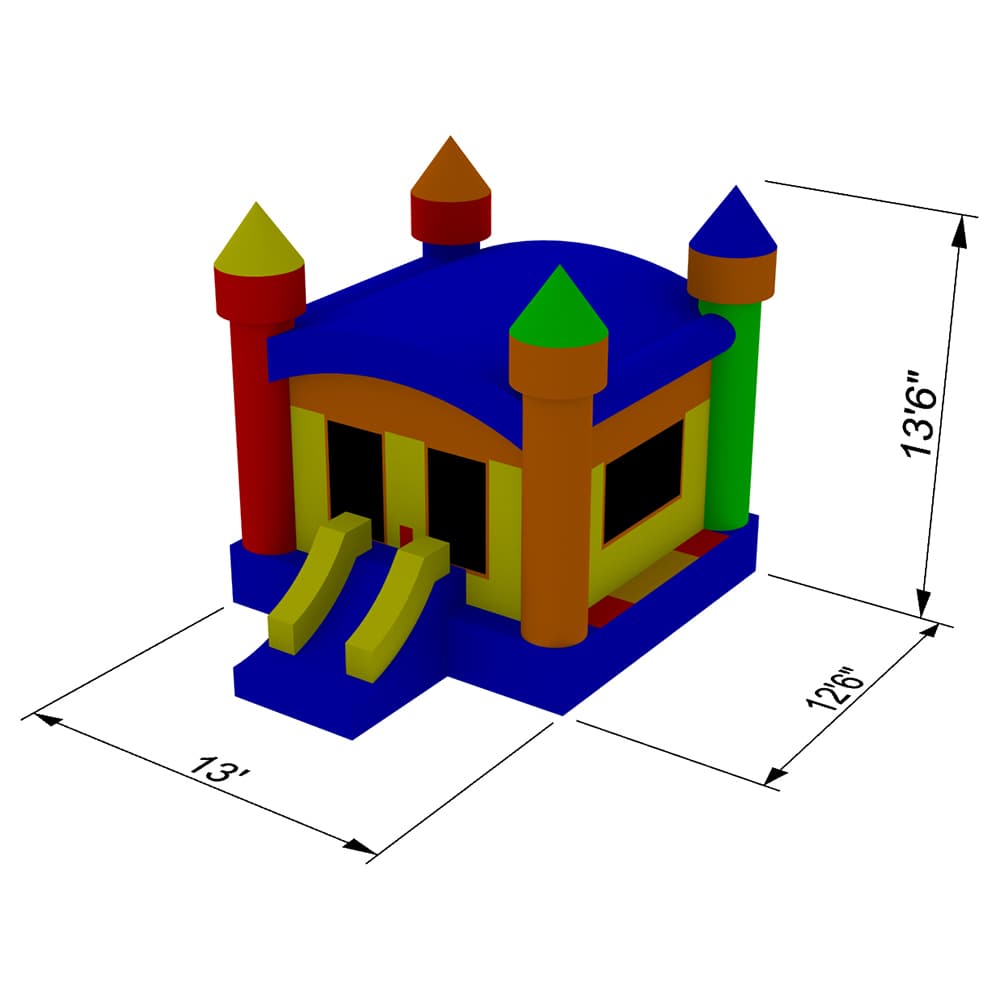Cloud 9 INF-C-CASTLE Bounce-Houses - View #8
