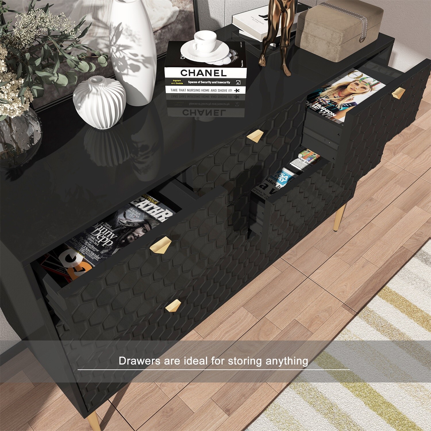 Mondawe MO-JH-017-BK dressers - View #3
