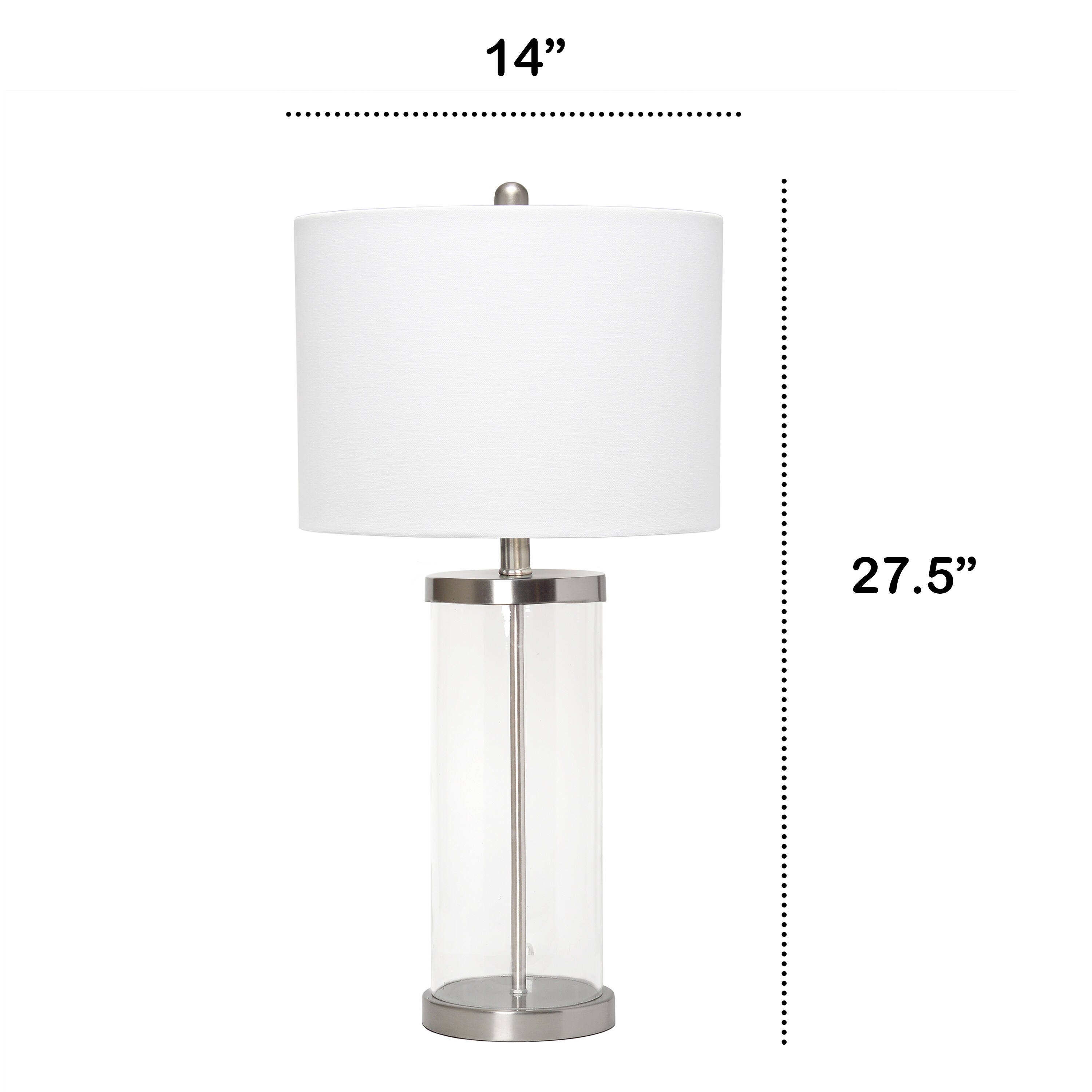 Lalia Home LHT-1010-BN Table-Lamps - View #3