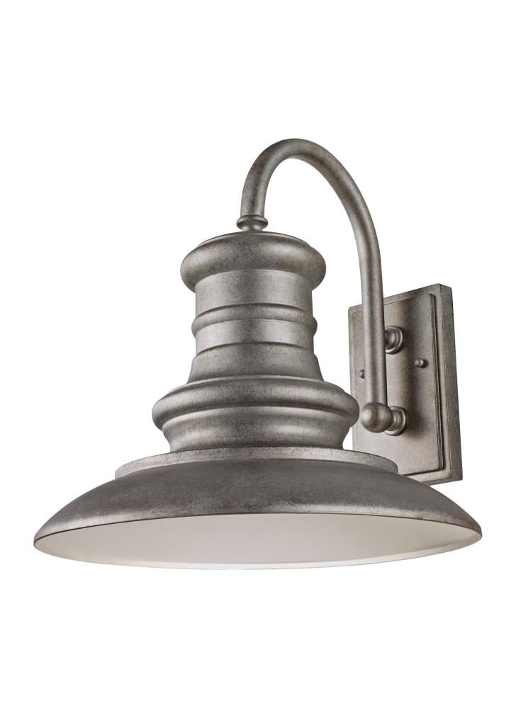 Generation Lighting OL9004TRD/T Redding Station 1 -Light 15.625-in H Steel Hardwired Dark Sky Outdoor Wall Light