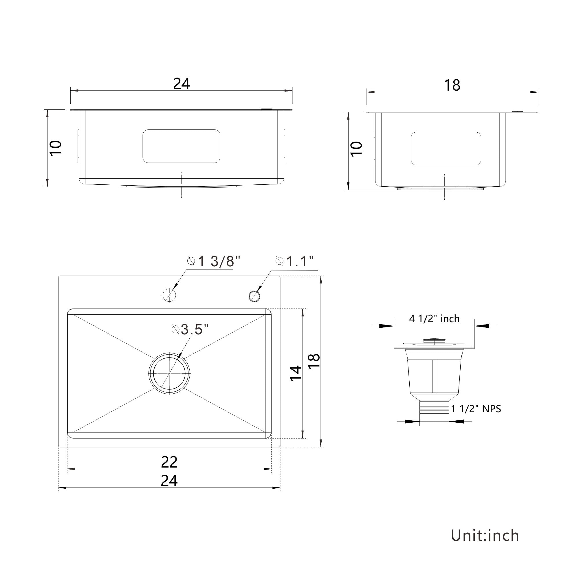 LIVIZA TLG-SSS00174 Laundry-Tubs-Utility-Sinks - View #9