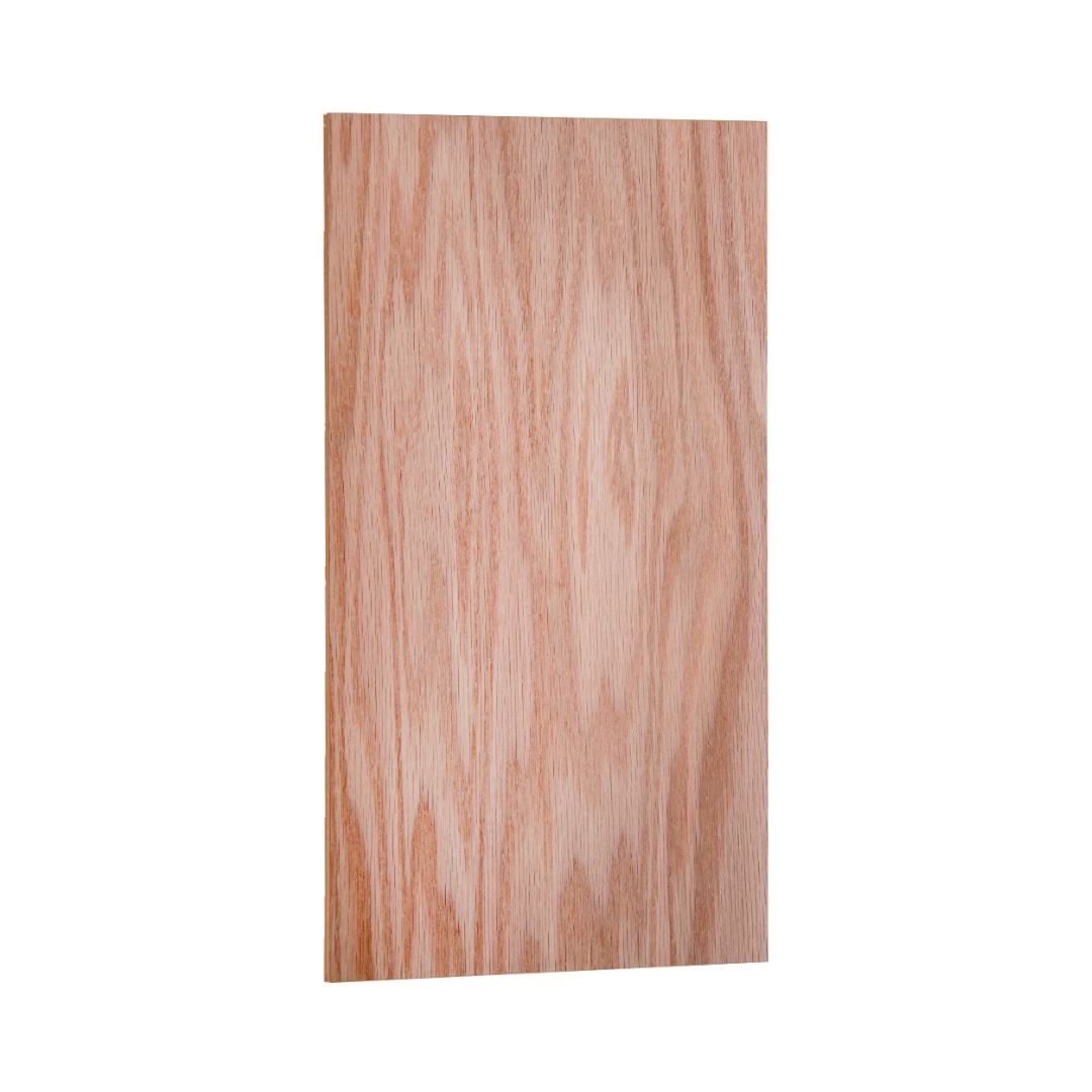 PLY-05-00169-RO CorryCabinet 1/4-in x 4-ft x 8-ft Red Oak Sanded Plywood