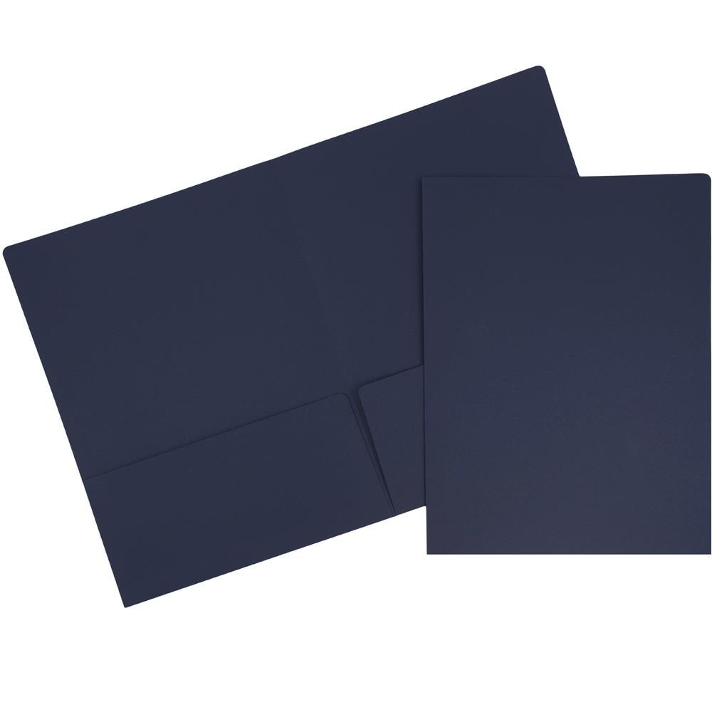 Dark Purple 6/Pack JAM PAPER Premium Matte Cardstock Twin Pocket Folders