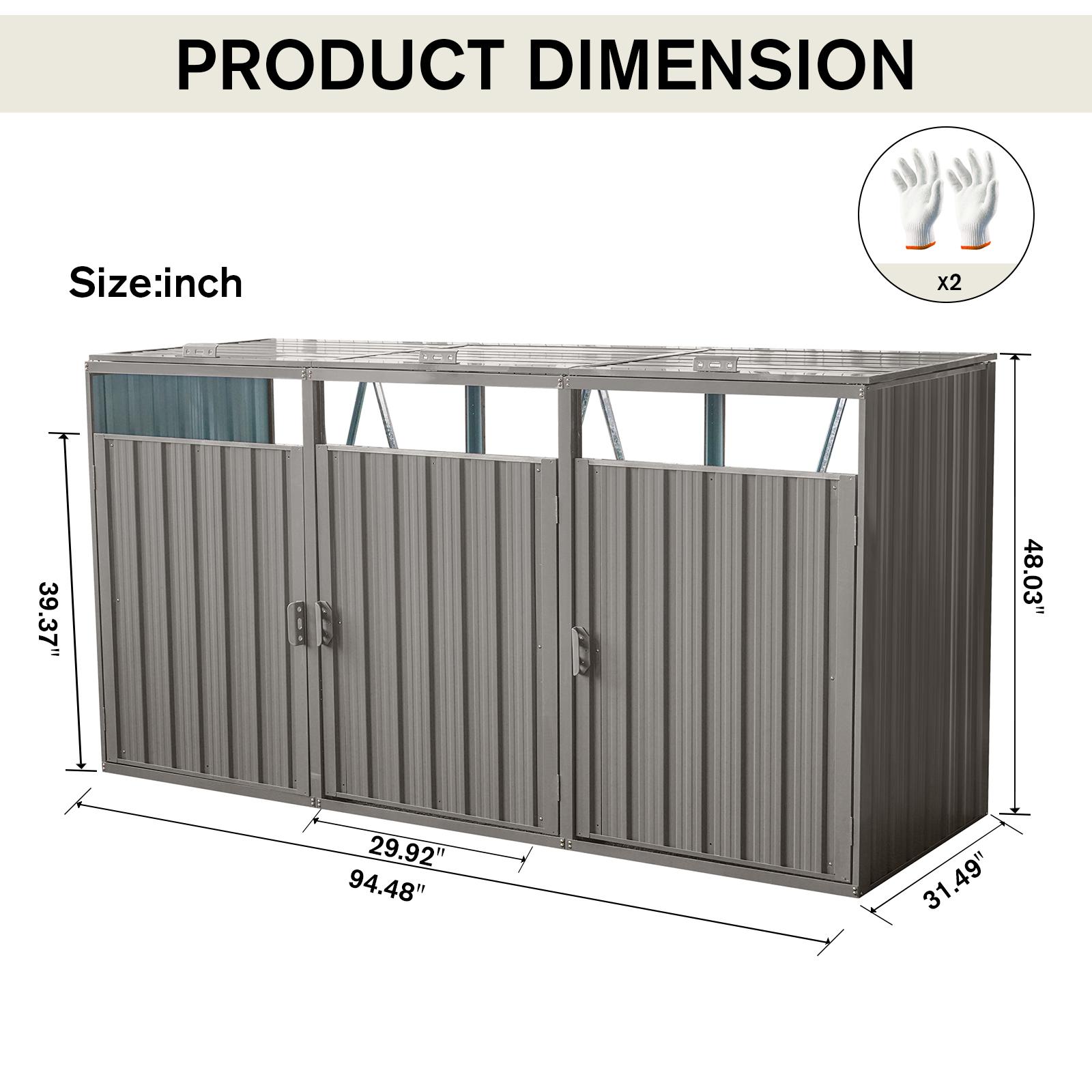 Bayfeve BF-33641-SD Metal-Storage-Buildings-Sheds - View #6