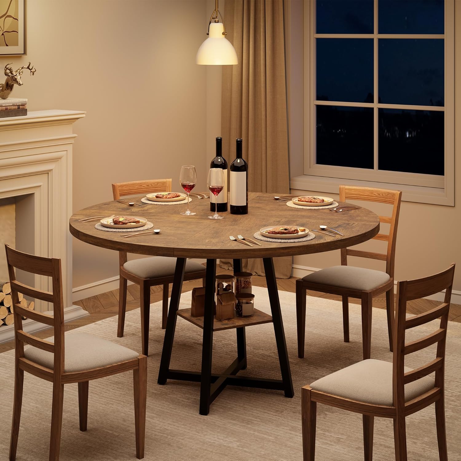 Qeetex LW-PHO-14UU8S3P-P Dining-Tables - View #2