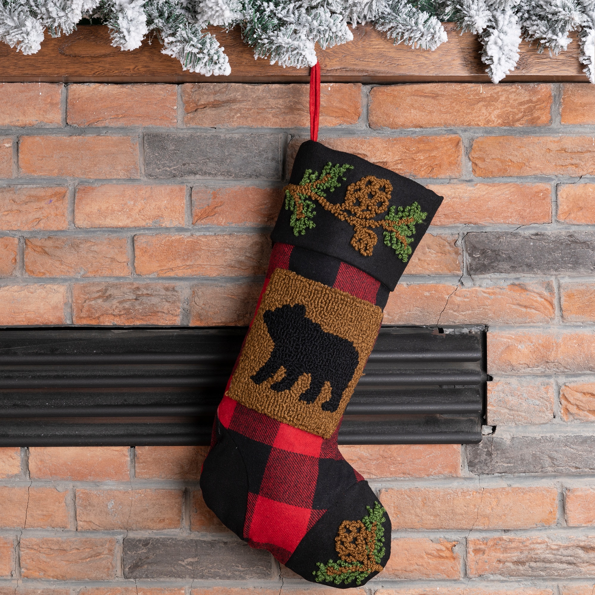 Glitzhome 1113000103 Tree-Stockings - View #2