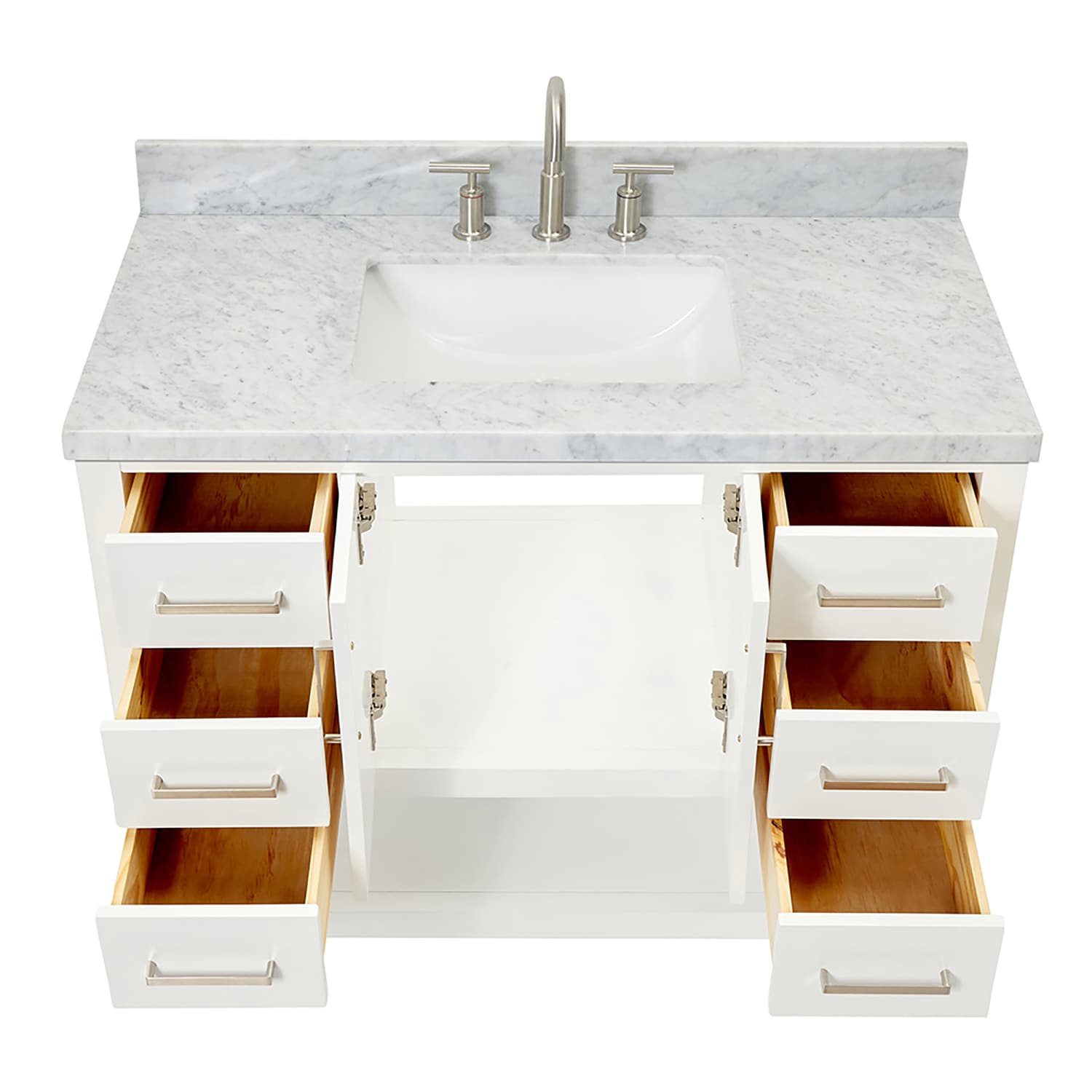 ARIEL S043SCWRVOWHT Bath-Vanity-Combo - View #6