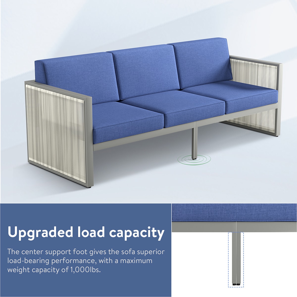Rilyson FSFHGW13-1 Patio-Sofas-Daybeds - View #3