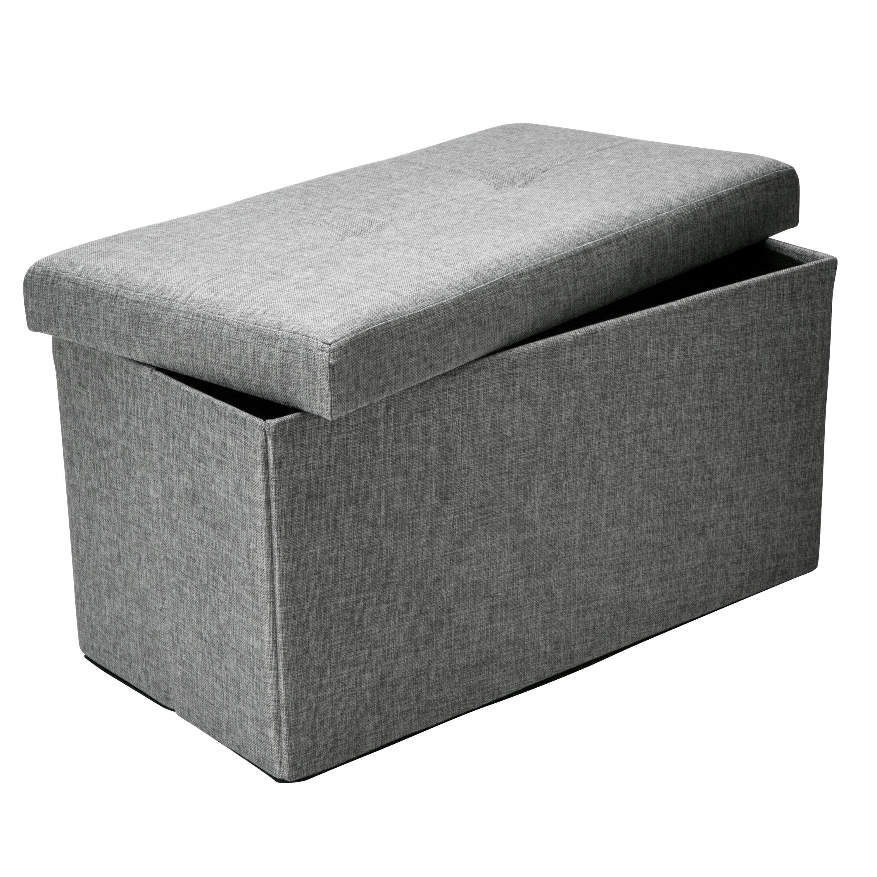 Simplify F-0637-GREY Indoor-Ottomans - View #5