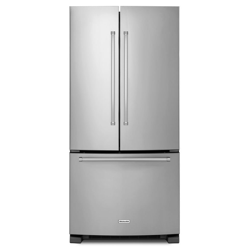 KitchenAid 22.1-cu ft French Door Refrigerator with Ice Maker 