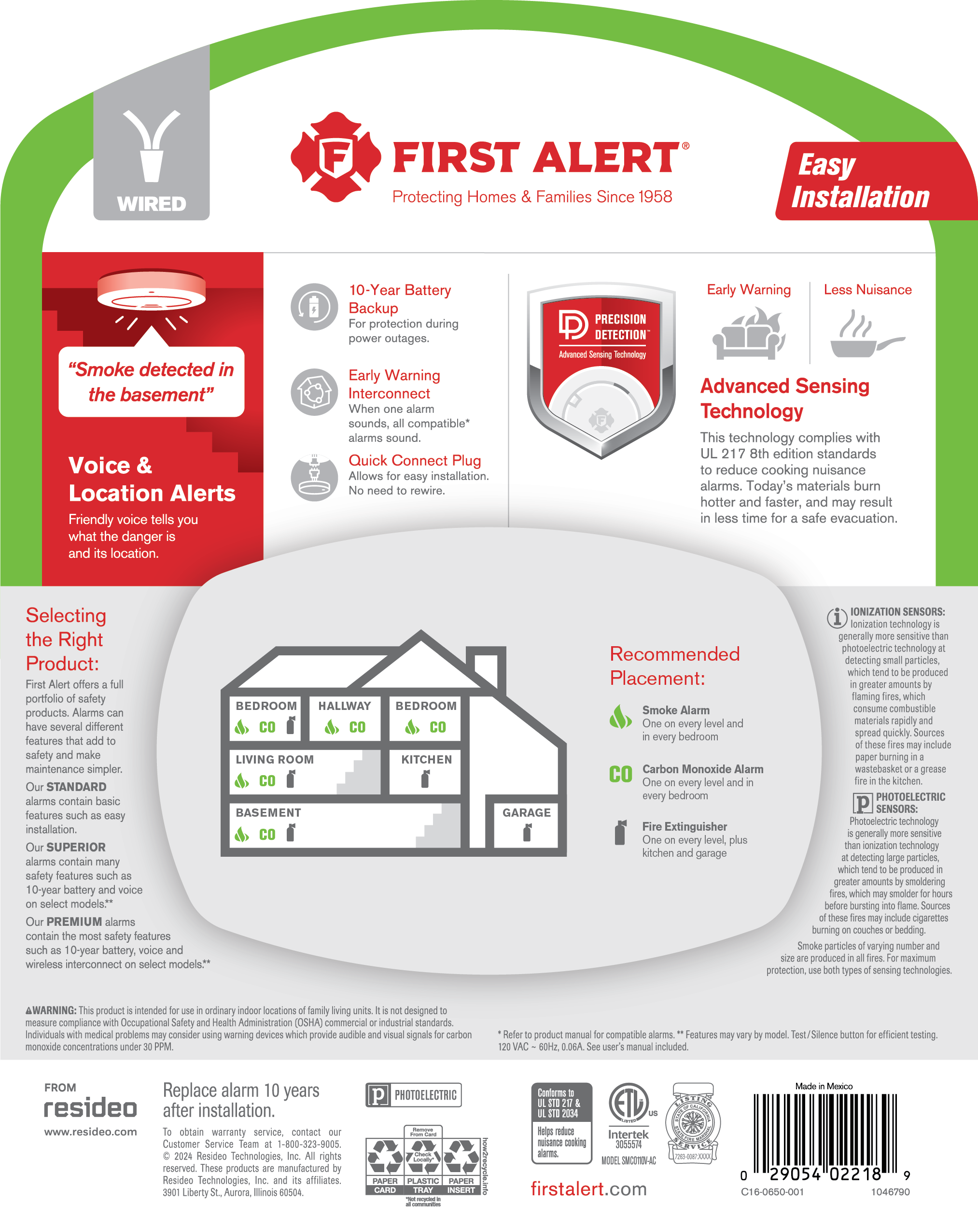 First Alert 1046790 Co-Smoke-Combination-Alarms - View #4