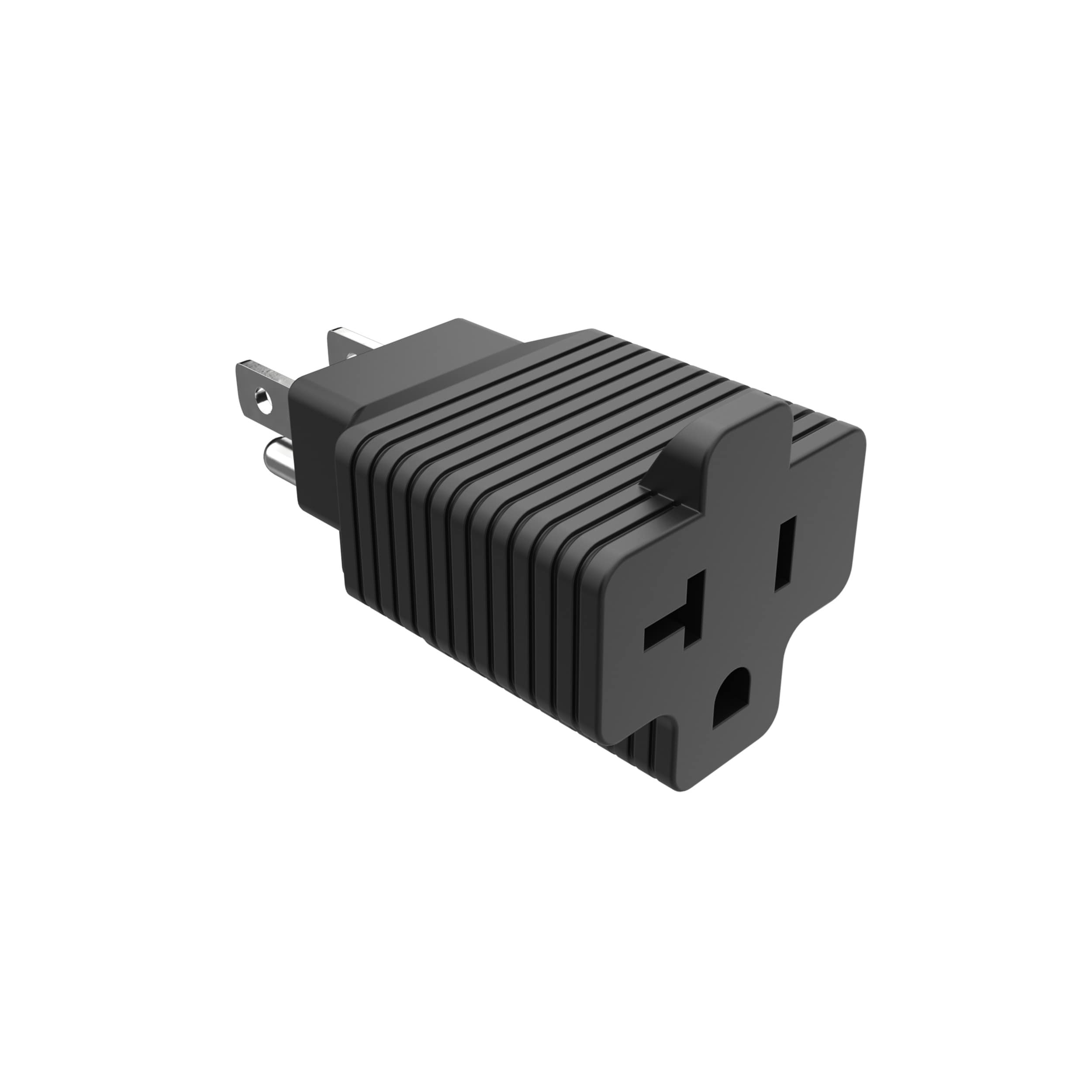 Greenworks 15 -Amp 3-wire grounding Single to single Black Basic Standard Adapter #PA2015P