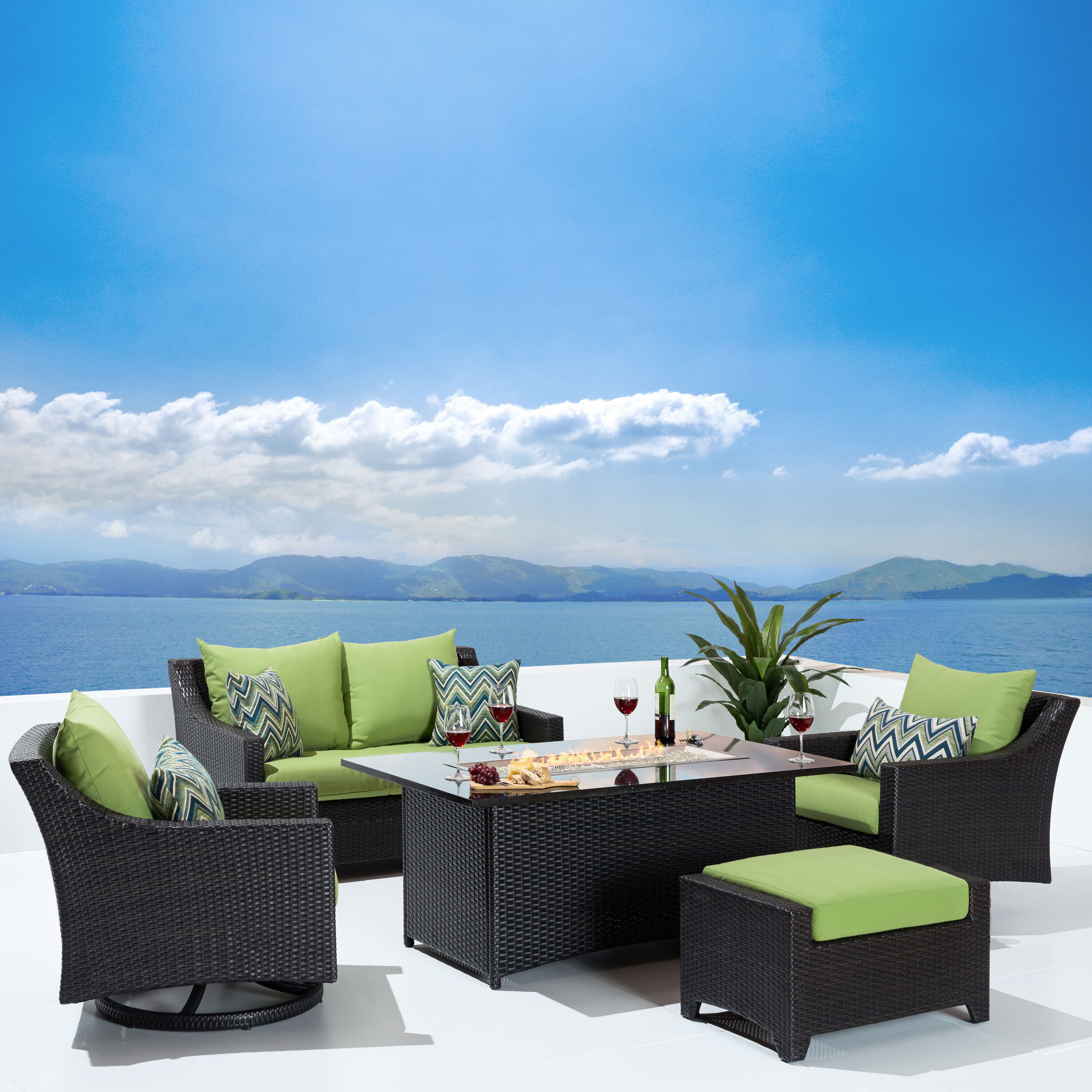 RST Brands OP-PEOSS5MFT-GNK-K Patio-Conversation-Sets - View #9