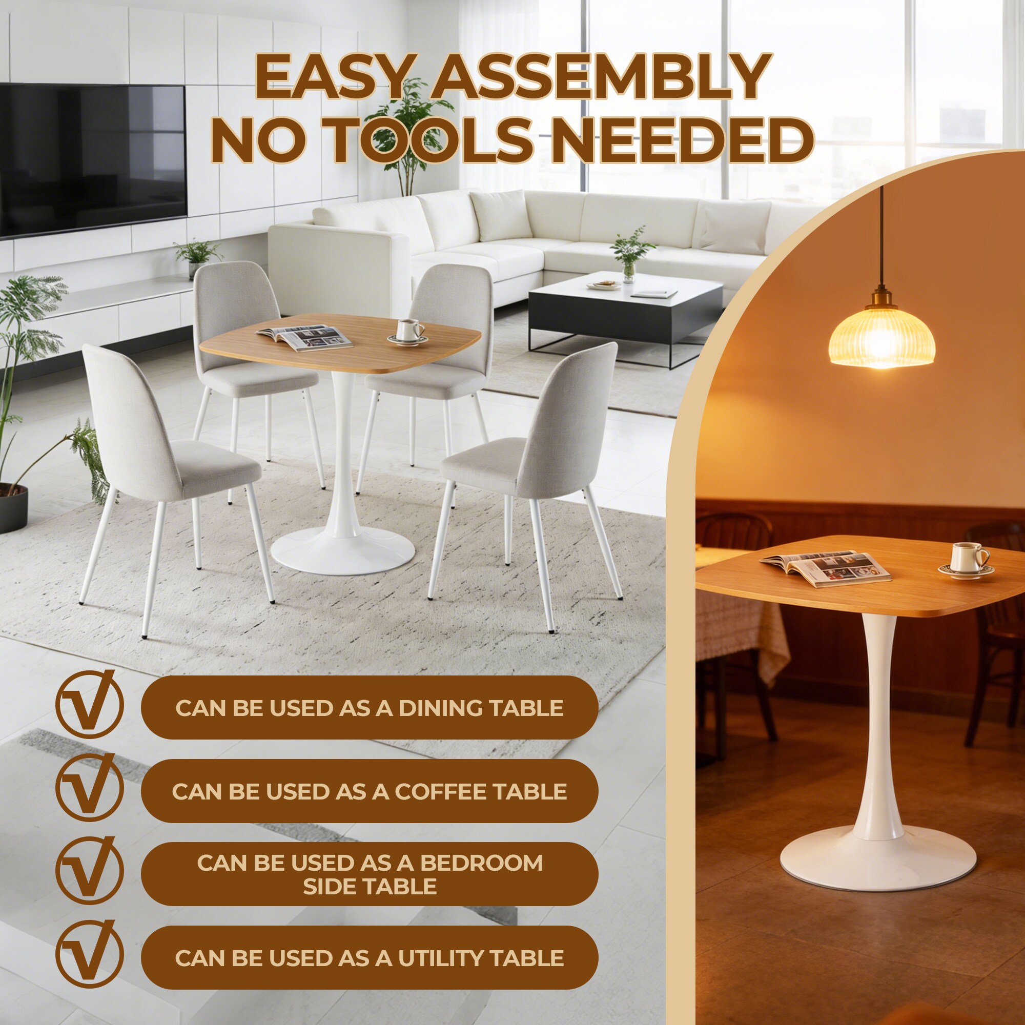 Blisstyle DT218 Dining-Tables - View #5