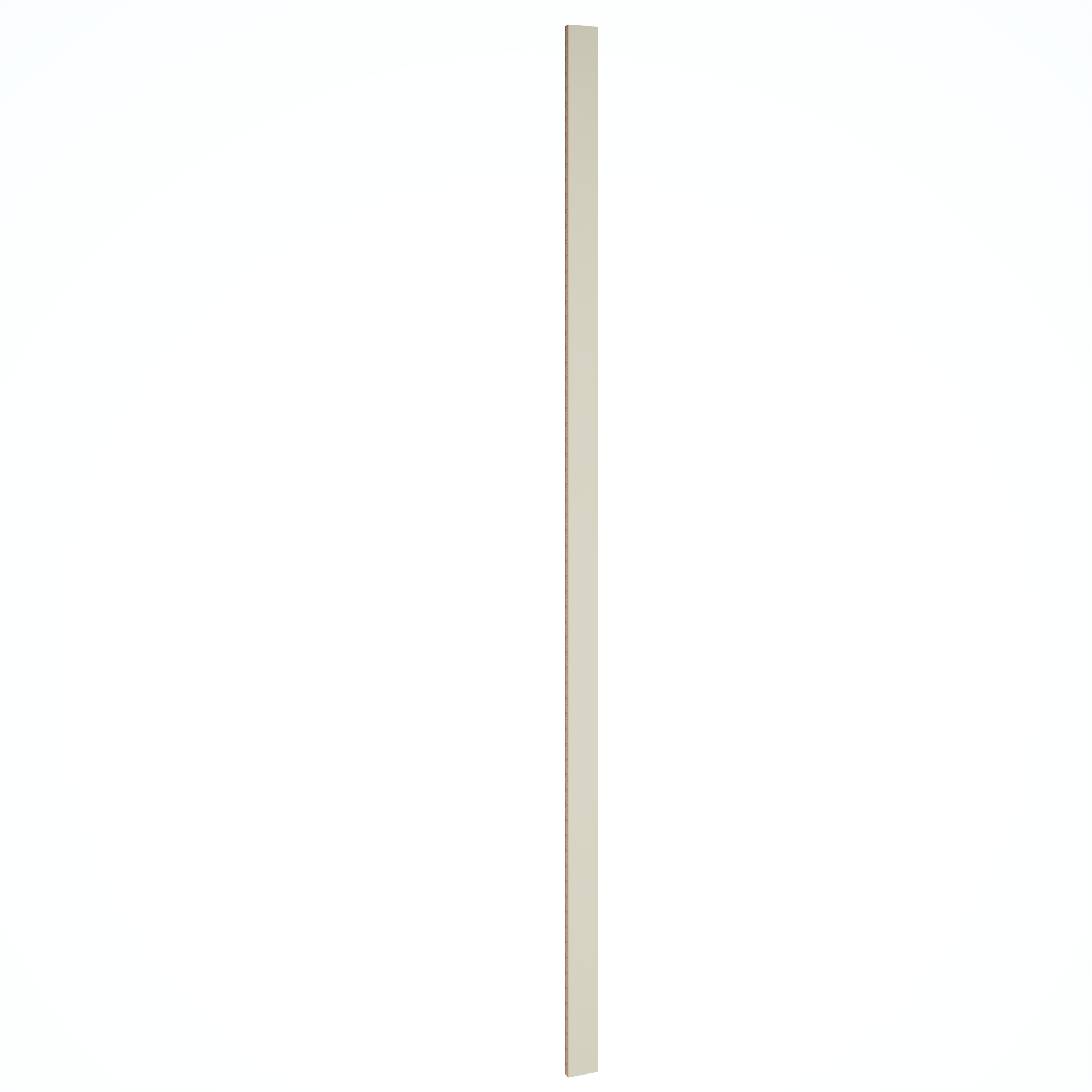 Diamond Express 61D-TF396FH Cabinet Fill Strip 3-in W x 96-in H x 0.75 D Icy Avalanche Painted