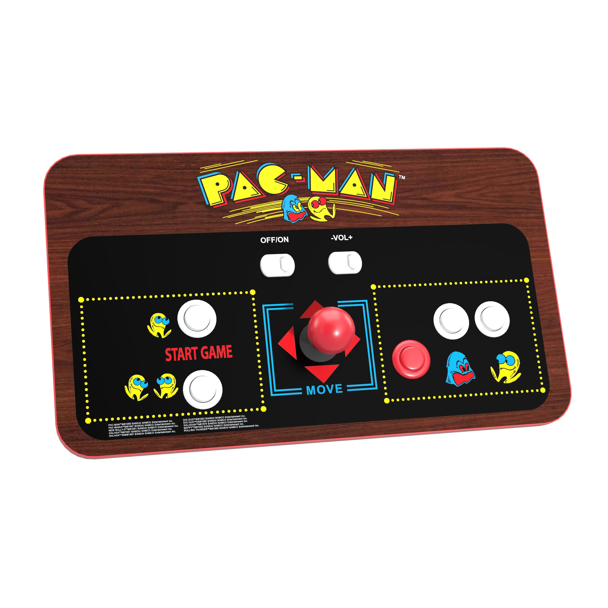 Multi Game with Trackball & Joystick *Pac Man / Ms Pac Man / Galaga* (19  LCD)