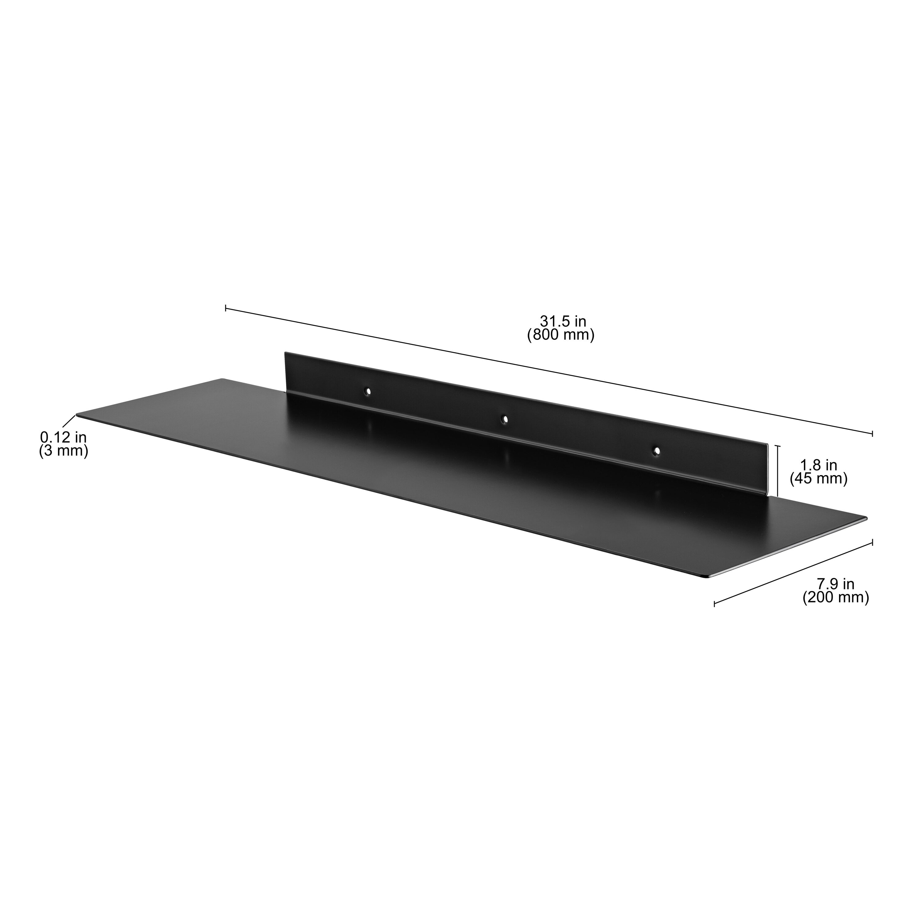 DOLLE 114118 Wall-Mounted-Shelving - View #2
