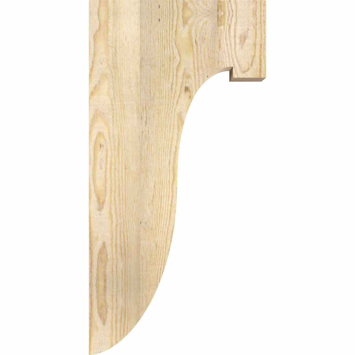 Ekena Millwork COR04X12X24DEL00RDF corbels - View #3