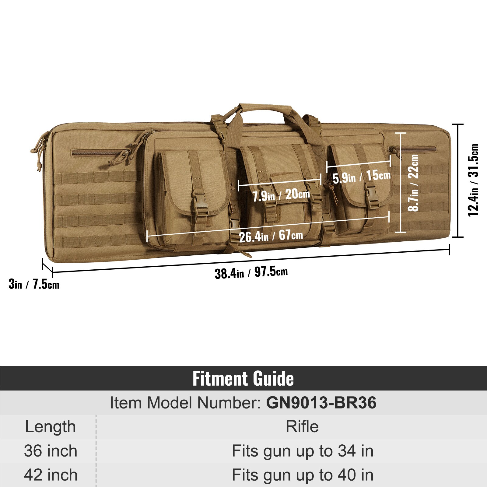 VEVOR BYBQD36YCHS2J6CG7V0 Hunting-Equipment - View #8