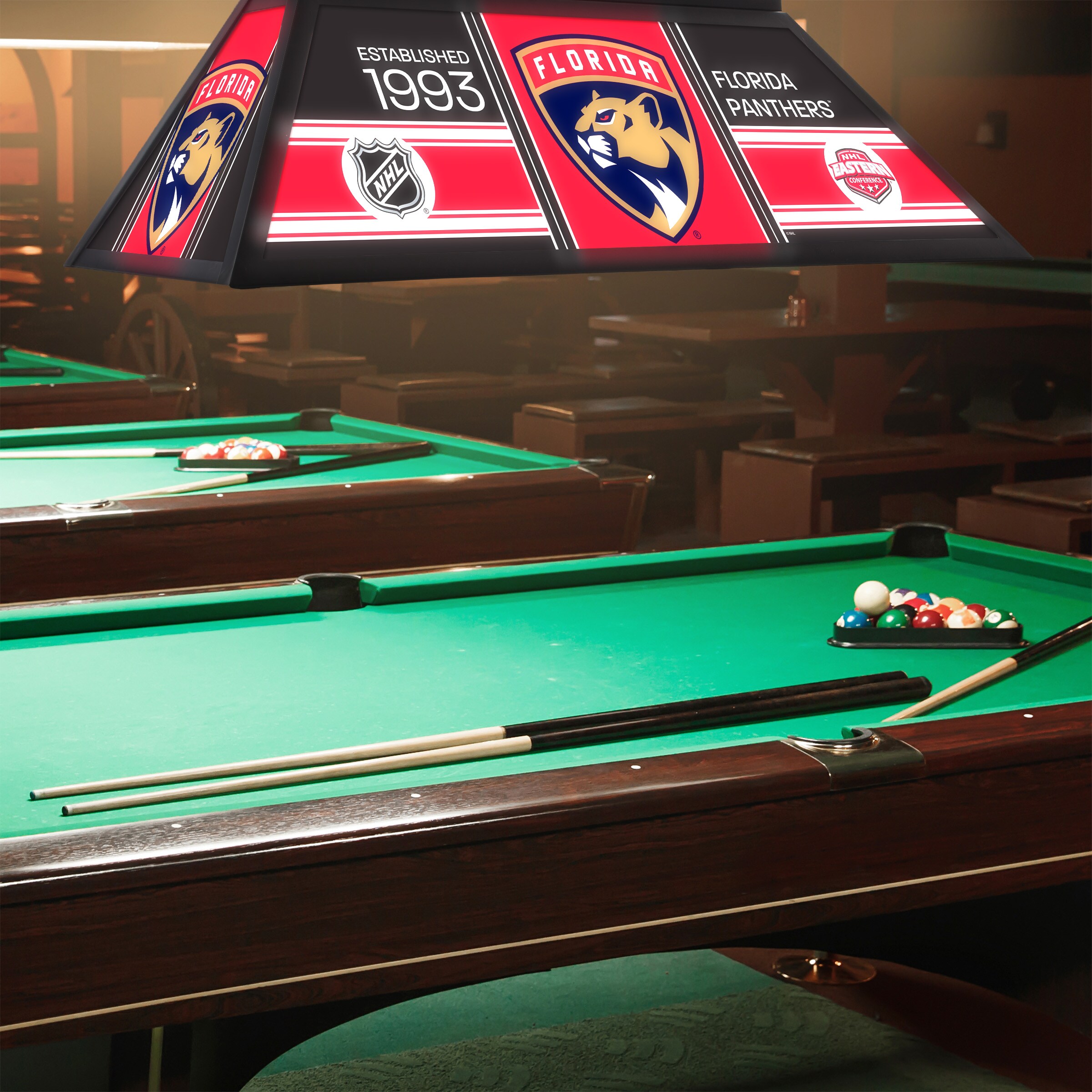 Trademark Gameroom NHL4400-FP-PCH Pool-Table-Lighting - View #2