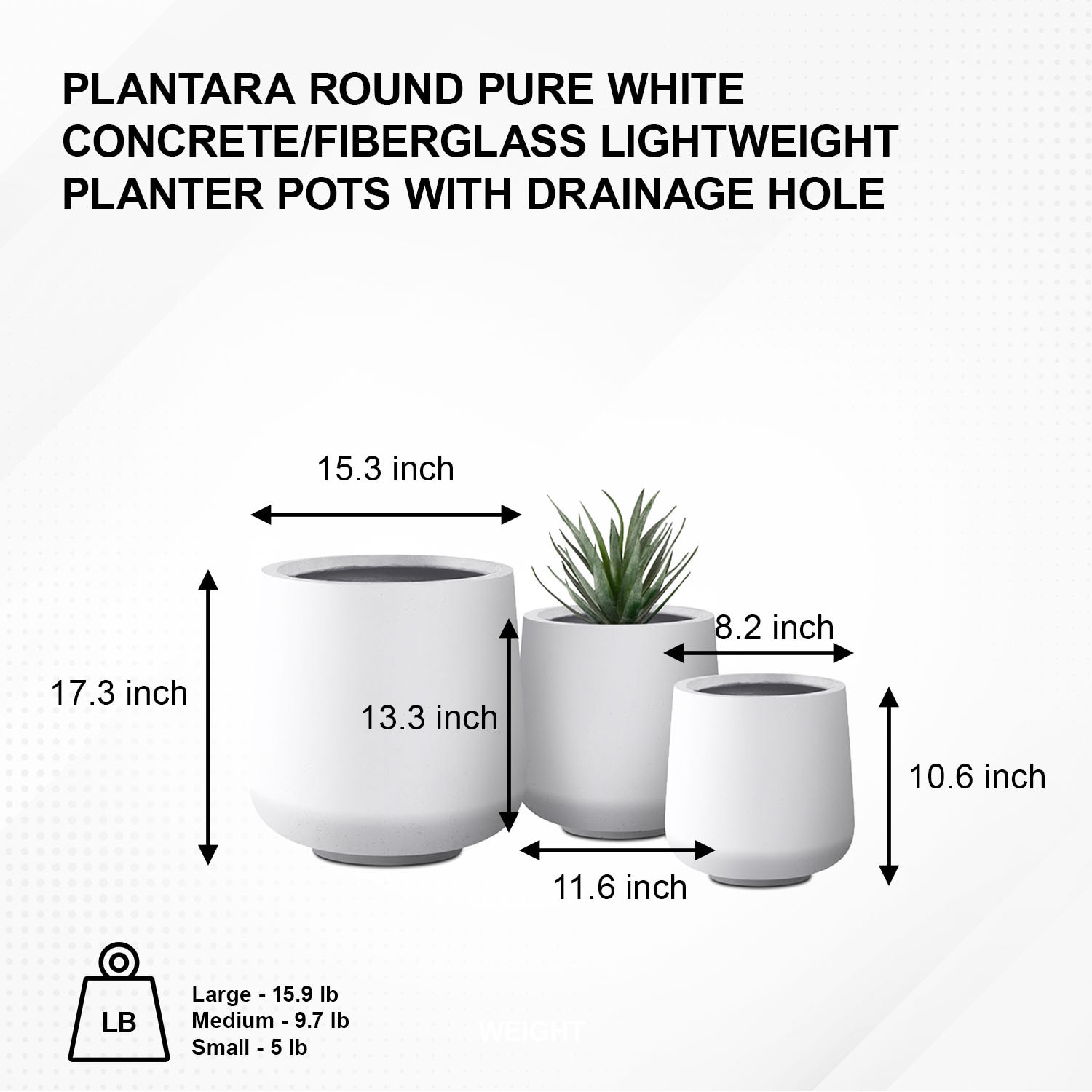 PLANTARA PA1522S3-8011 Planter-Window-Box - View #2