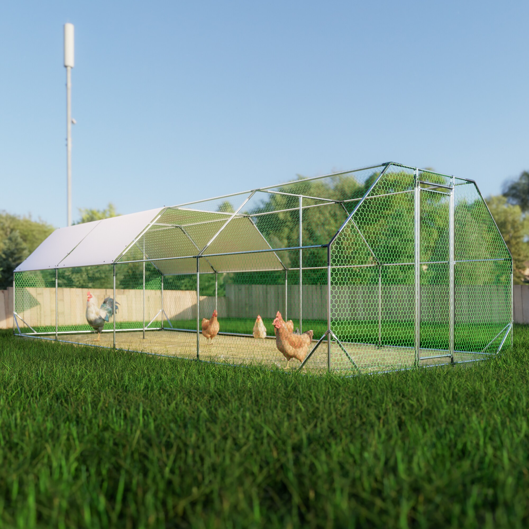 Xspracer ML-PCC37WP Chicken-Coops-Rabbit-Hutches - View #6