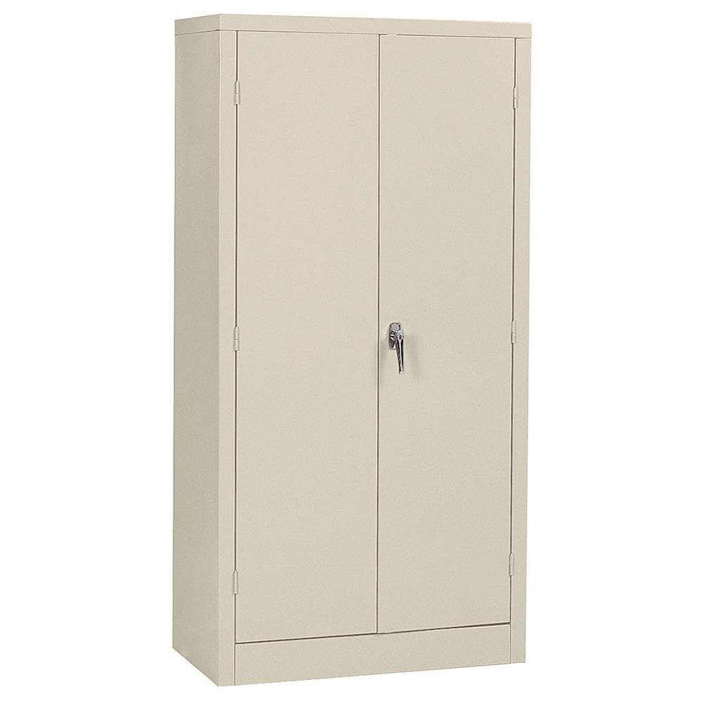 Edsal Steel Freestanding Garage Cabinet In Brown (36-in W X 72-in H X ...