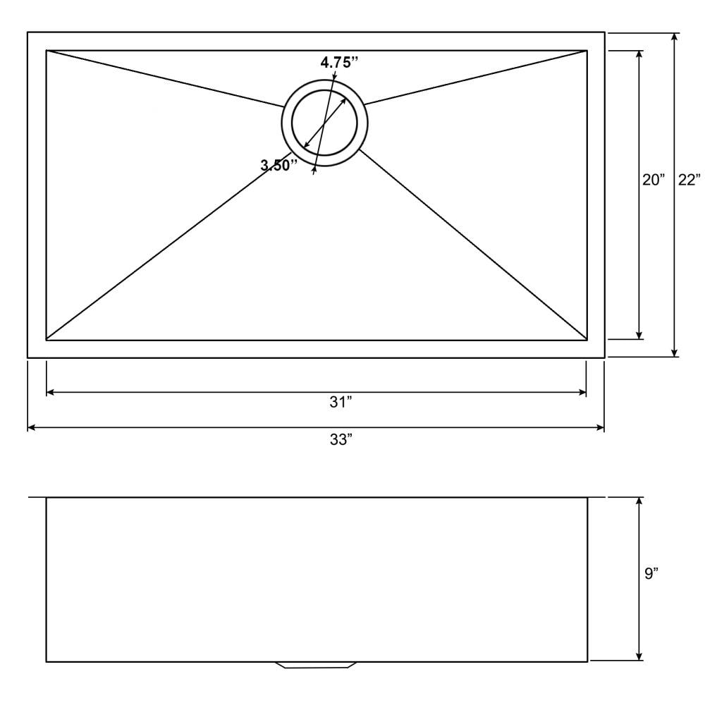 AKDY KS0352 Kitchen-Sinks - View #6