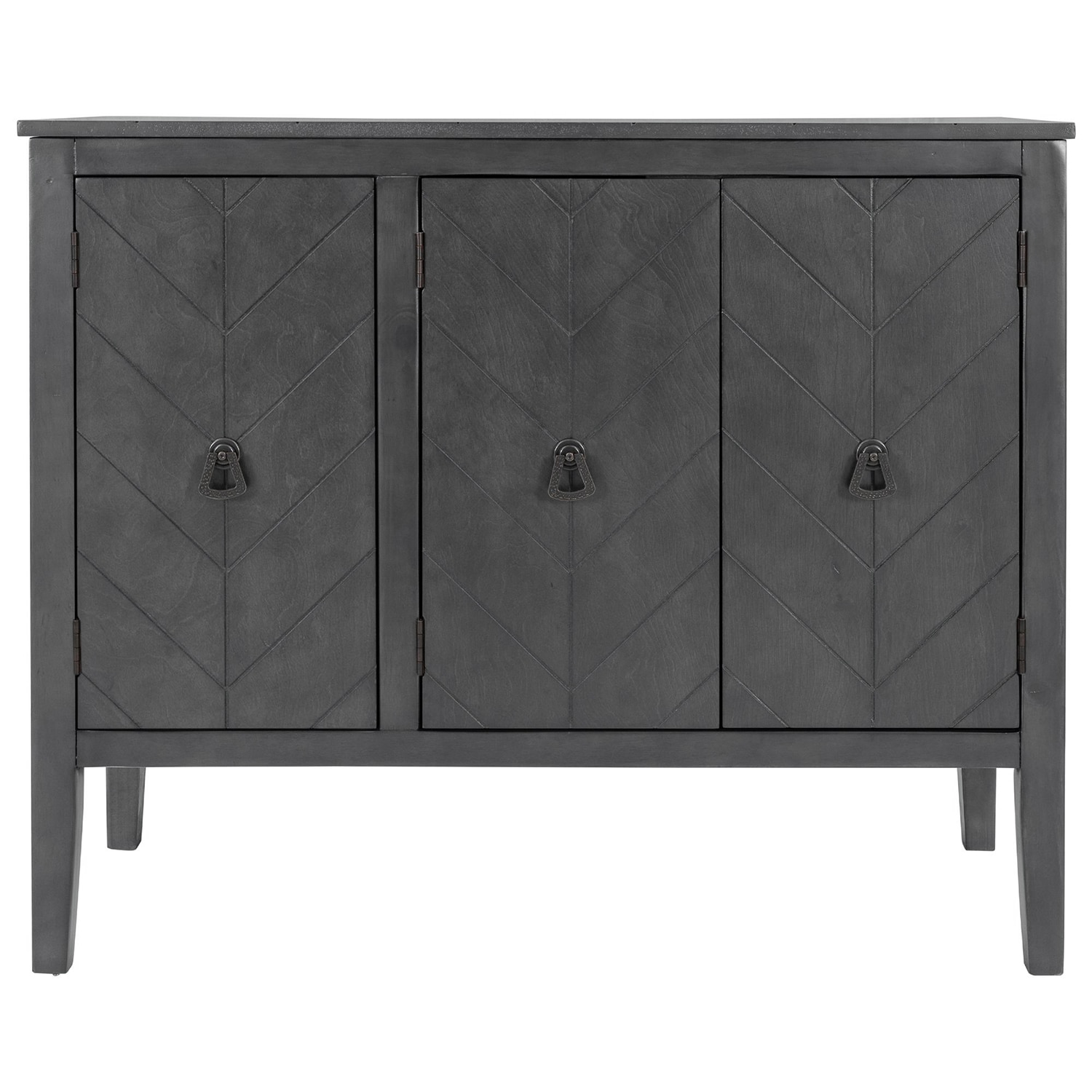 SINOFURN SYA020146BN Midcentury Gray Console table