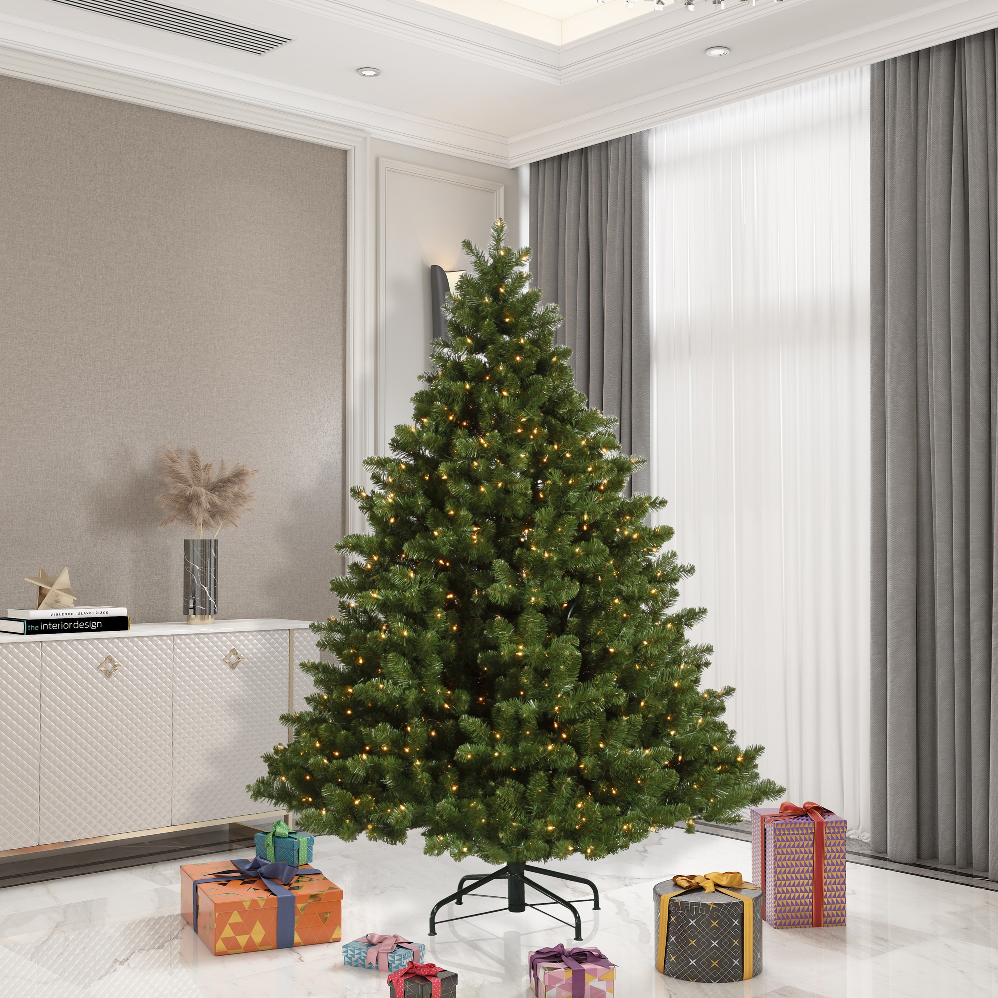 Vickerman G125276LED Artificial-Christmas-Trees - View #5