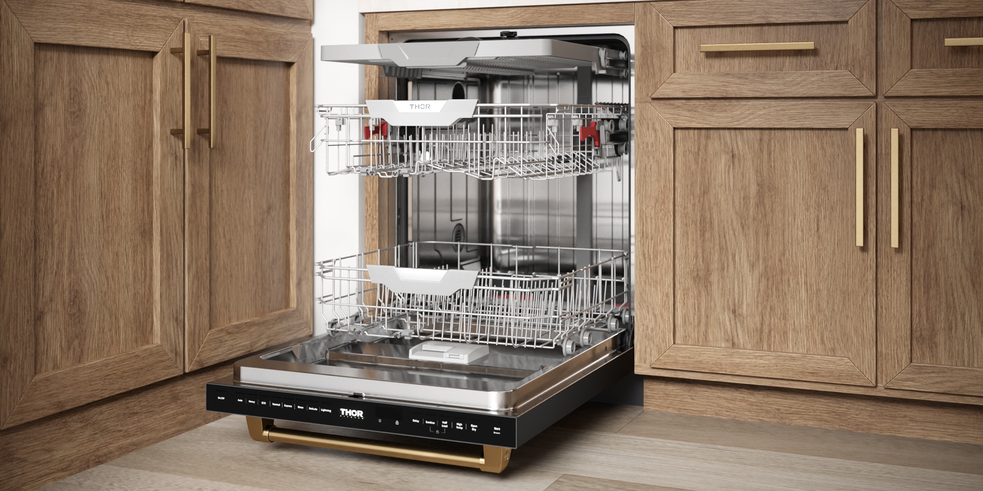 Thor Kitchen DW24X8BA00-RSG Builtin-Dish - View #4
