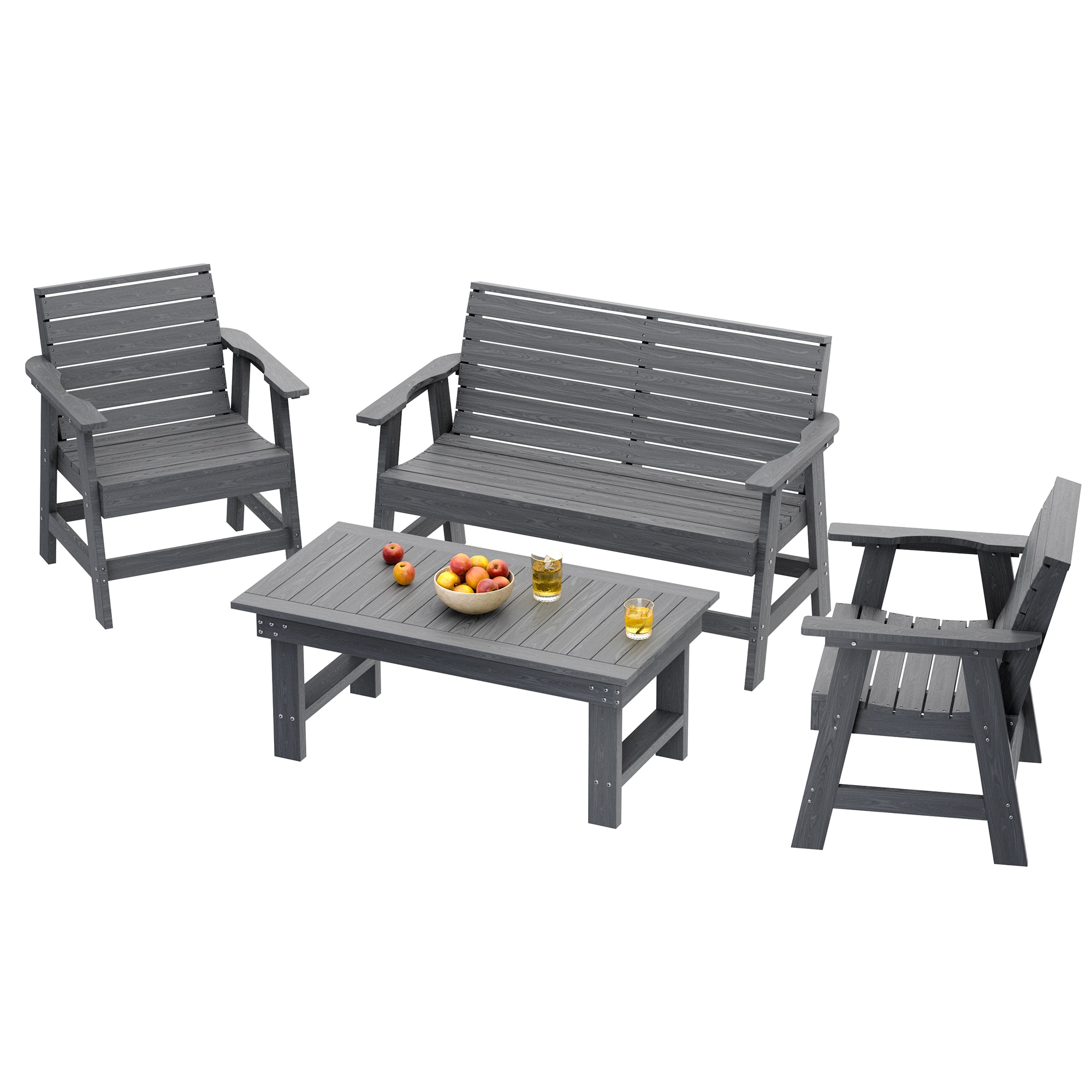 PamaPic HPE-SF-4JT-H-ML1 Patio-Conversation-Sets - View #2