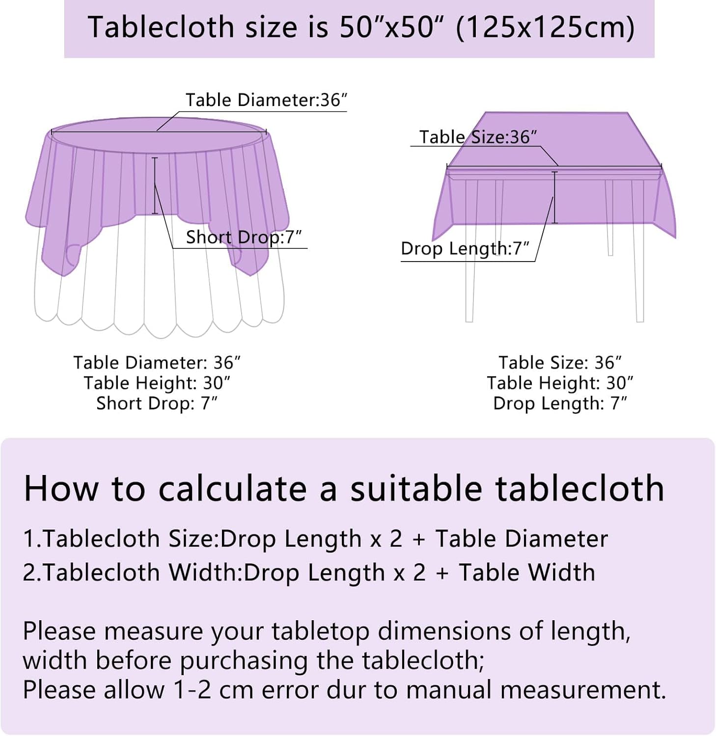 B-Cool B0CBM1YY7H Table-Covers - View #6
