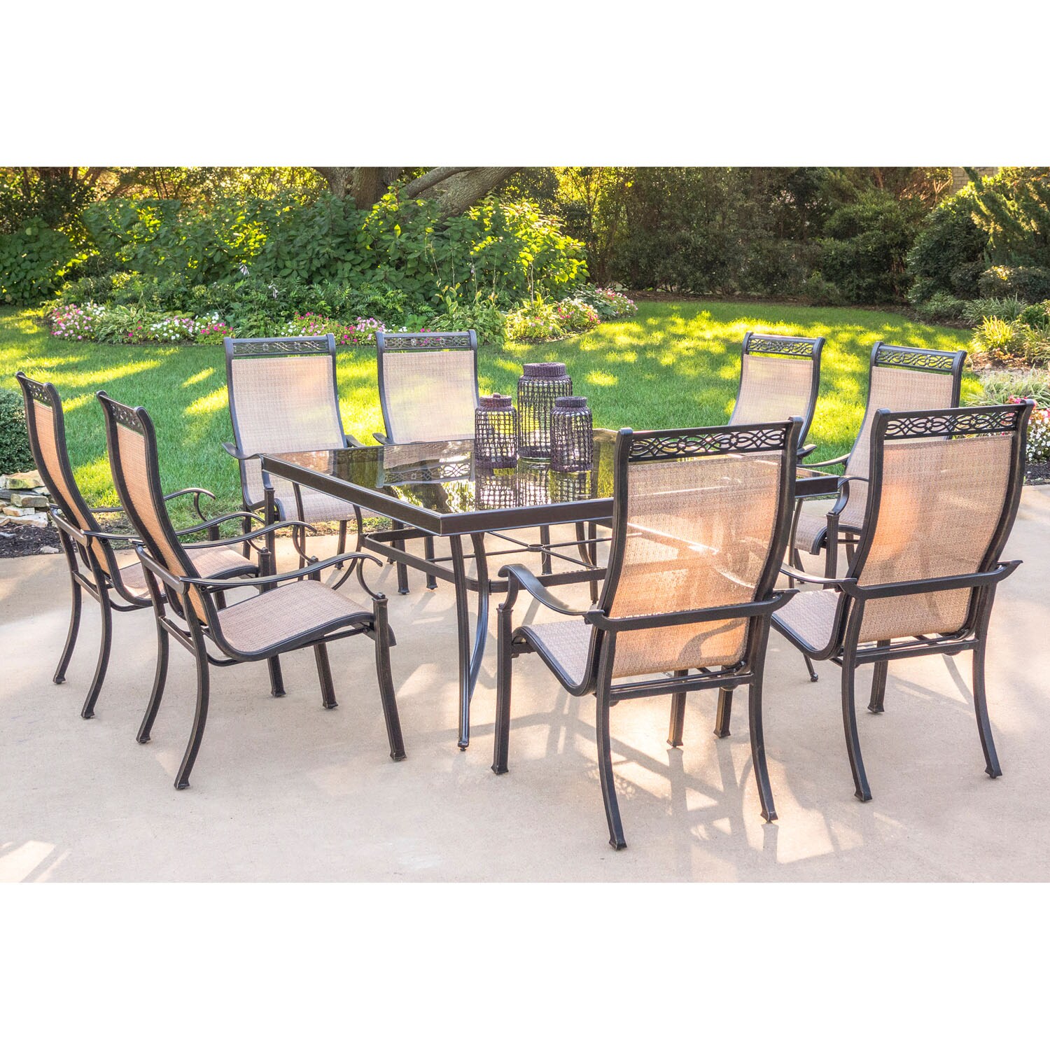 Hanover MONDN9PCSQG Patio-Dining-Sets - View #9