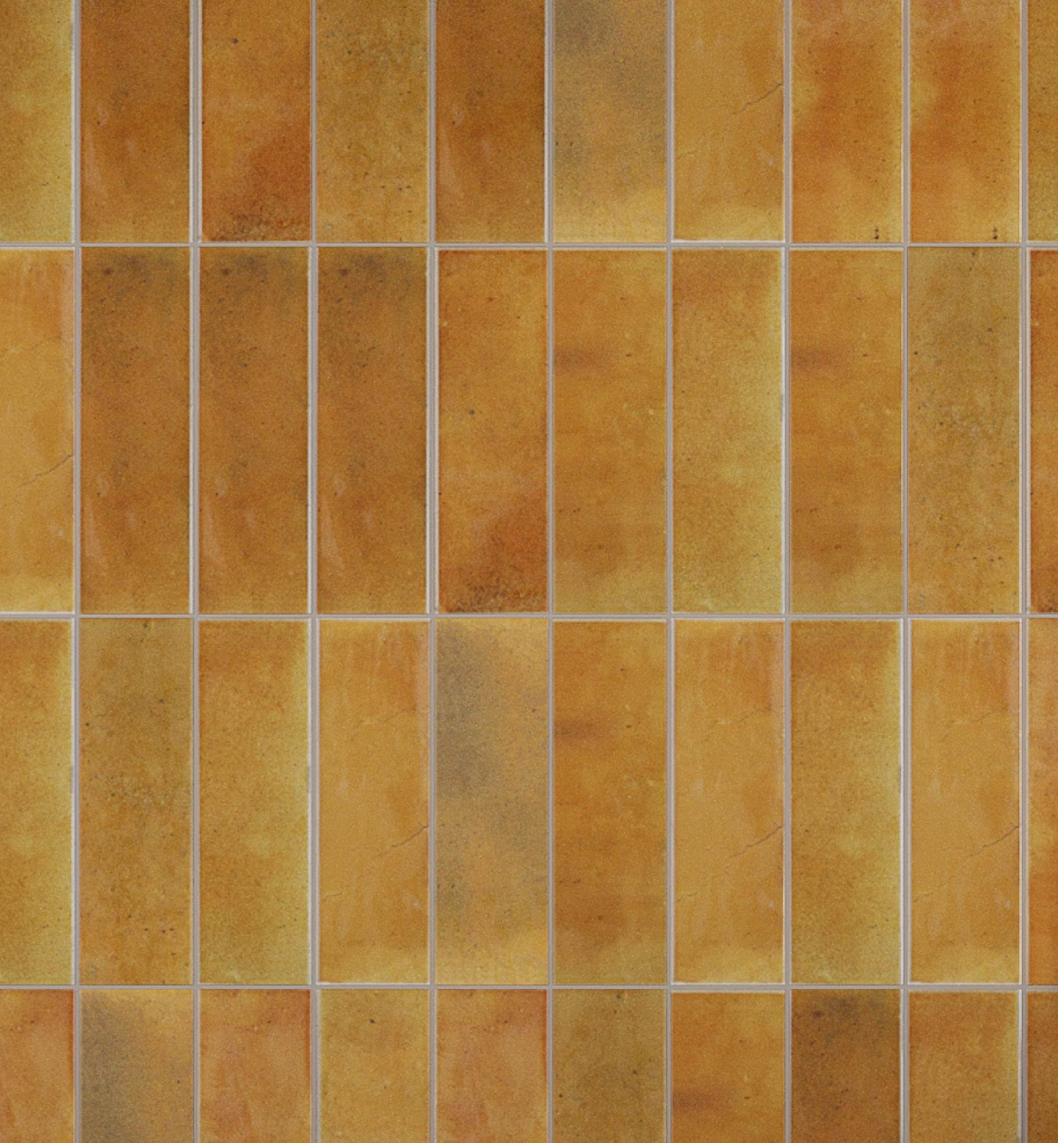Honey Orange Glossy Ceramic Subway Wall and Floor Tile