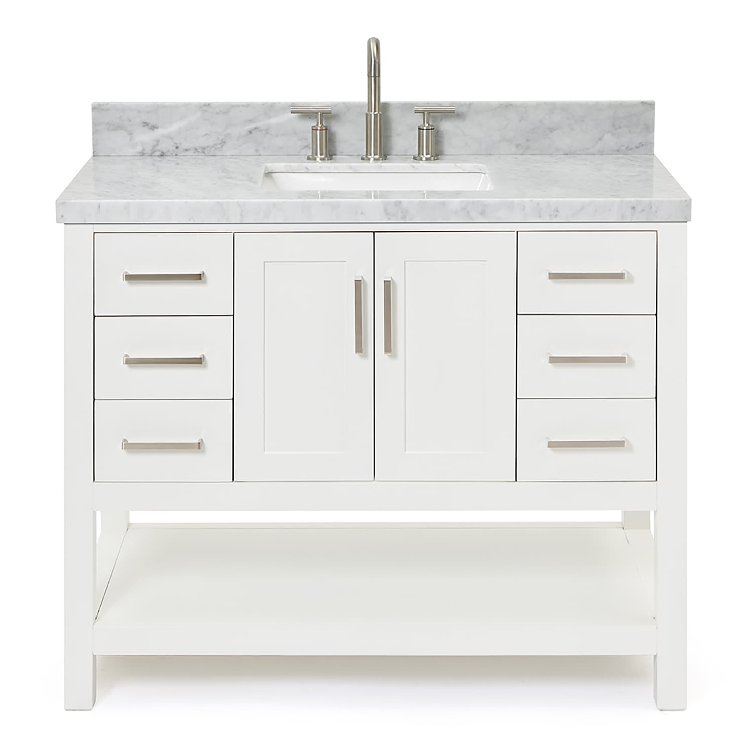 ARIEL S043SCWRVOWHT Bath-Vanity-Combo - View #2
